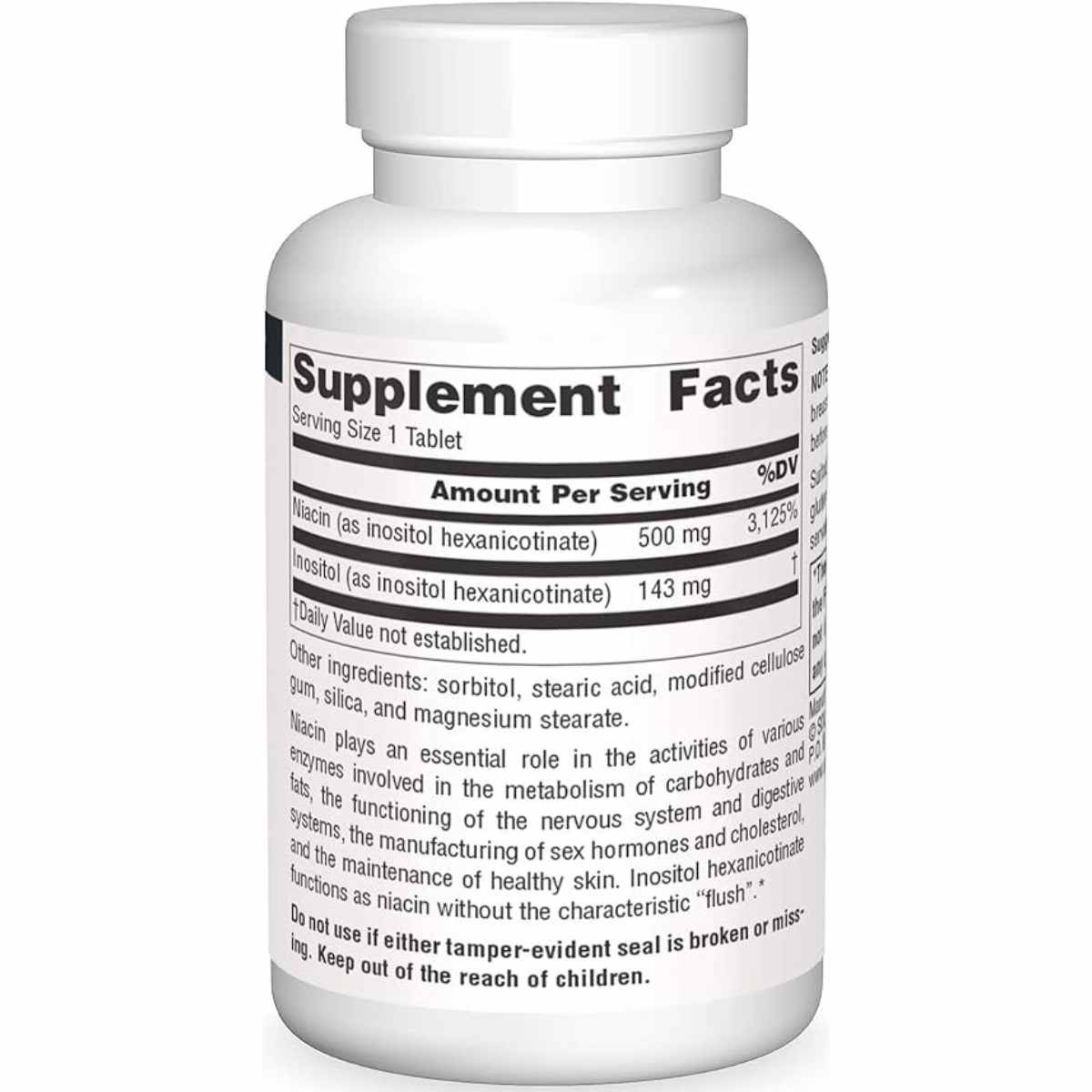 Niacina - 500 mg - Haz Tu Pedido