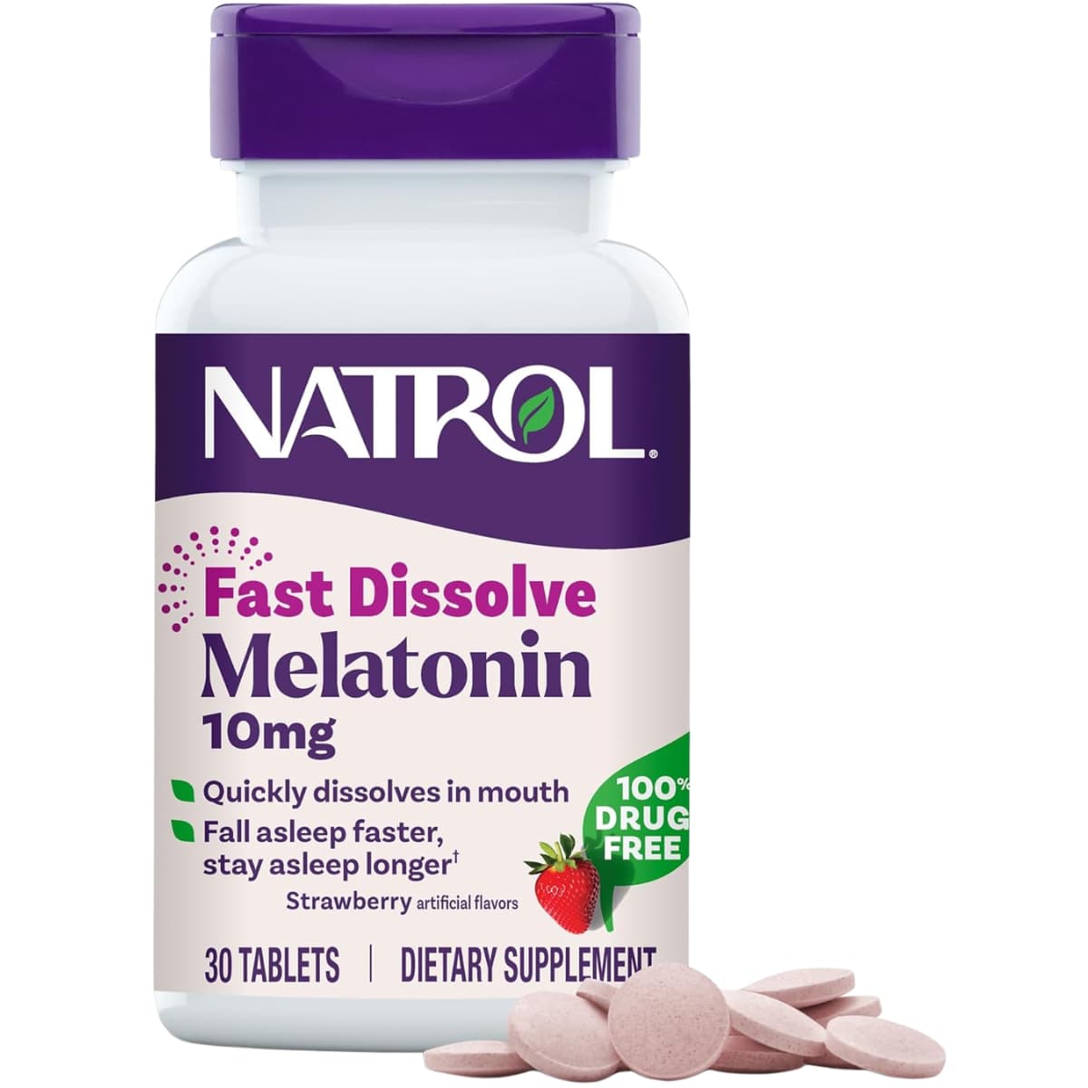 Melatonina 10 mg - Fresa