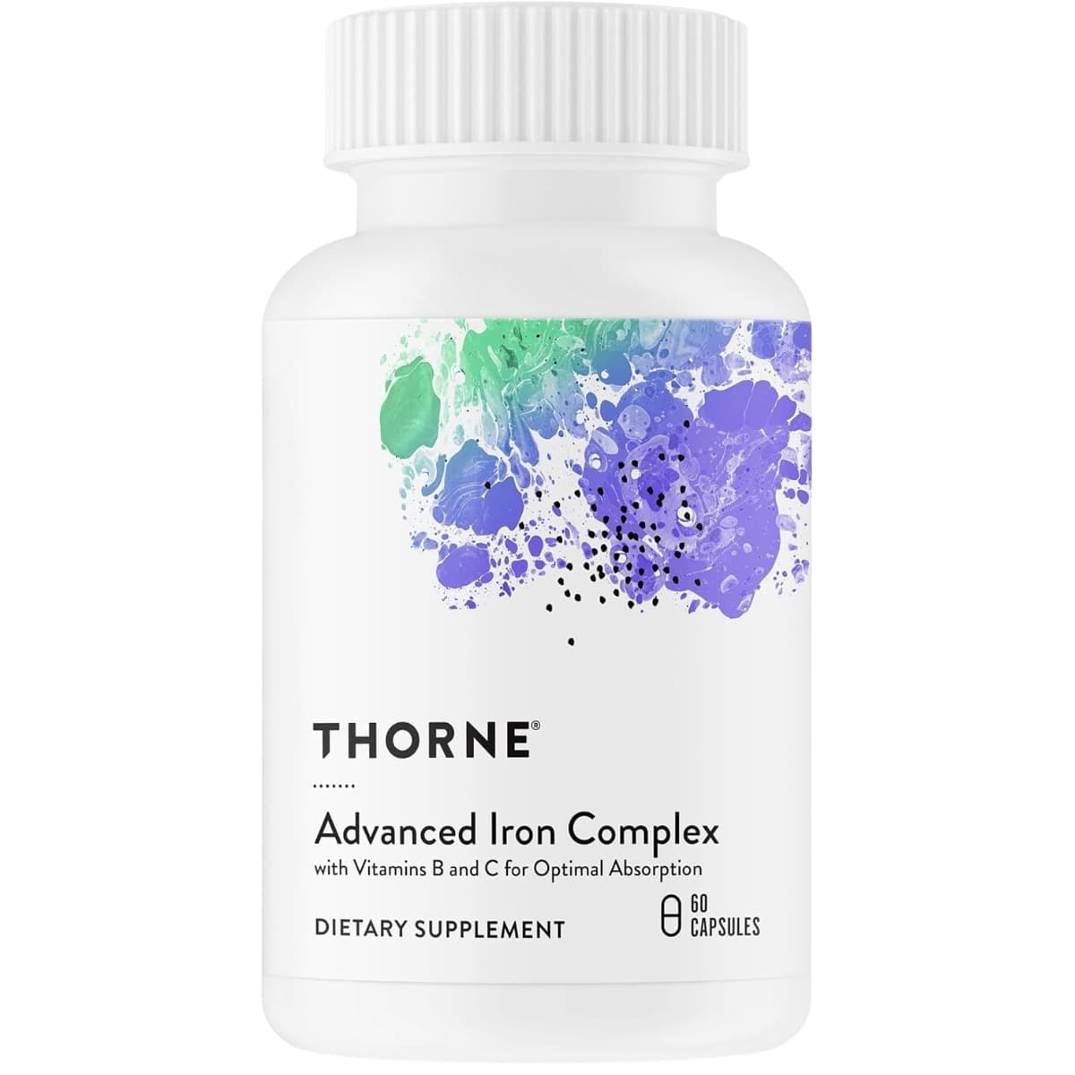 Thorne - Bisglicinato de Hierro (Ferrochel) (36 mg - 60 Cápsulas)