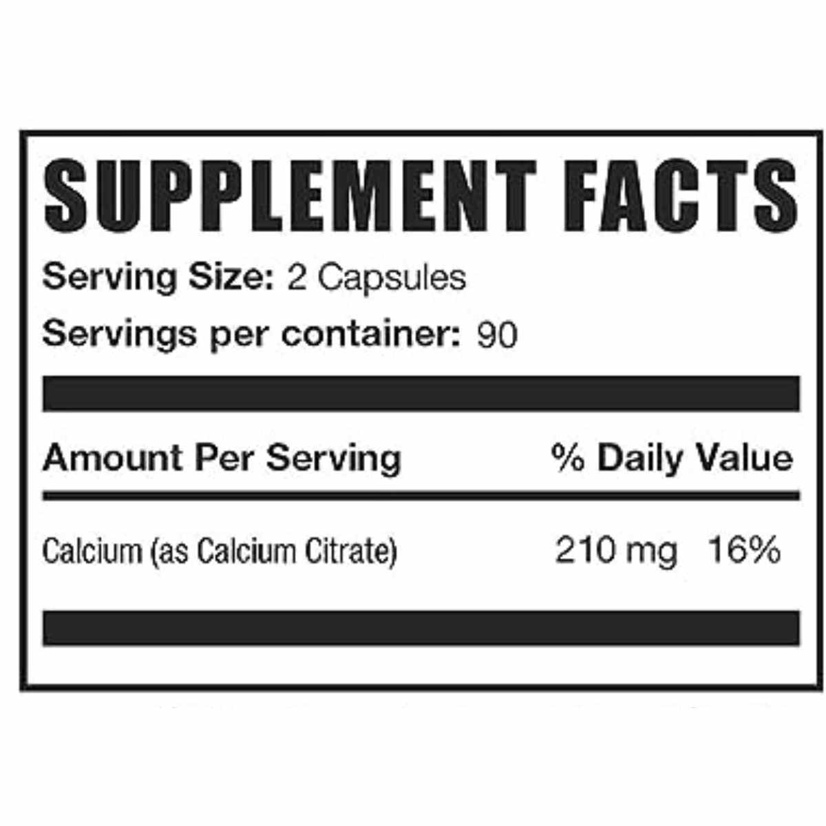 Lactato de calcio - 200mg - Haz Tu Pedido