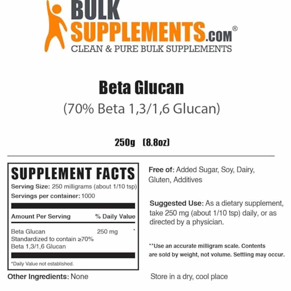 Beta Glucano En Polvo - Haz Tu Pedido