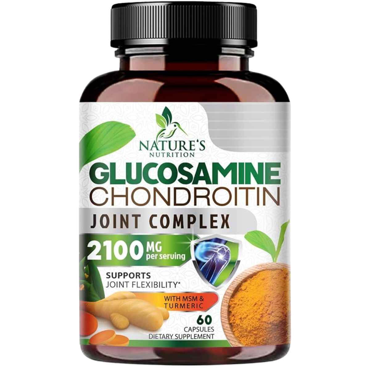 Glucosamina con Condroitina, Cúrcuma y MSM