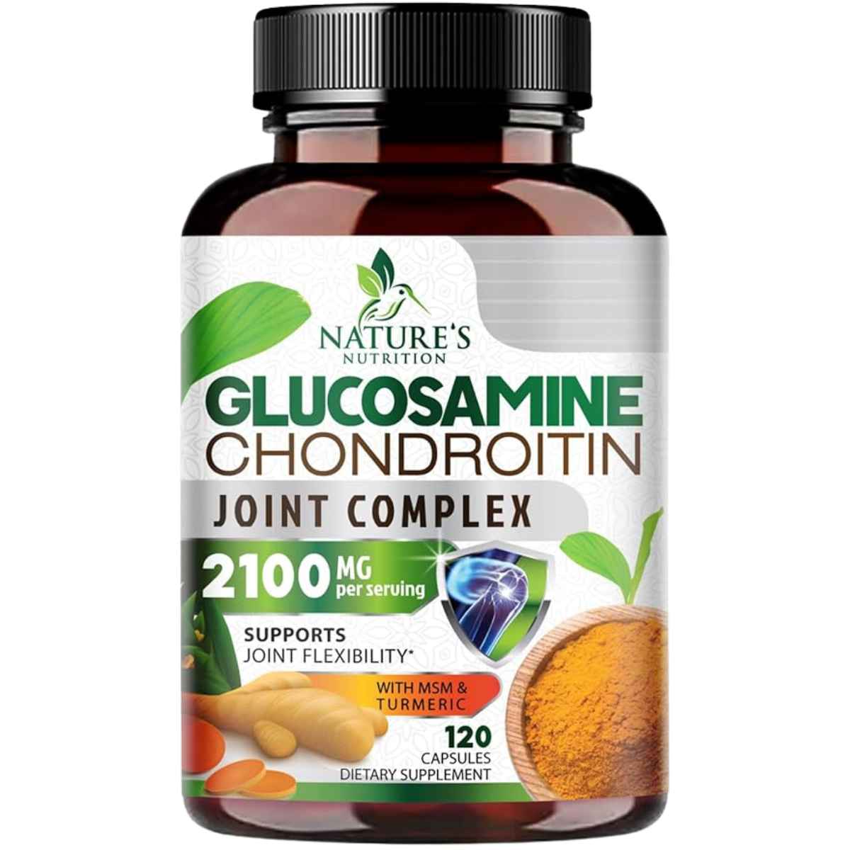 Glucosamina con Condroitina, Cúrcuma y MSM