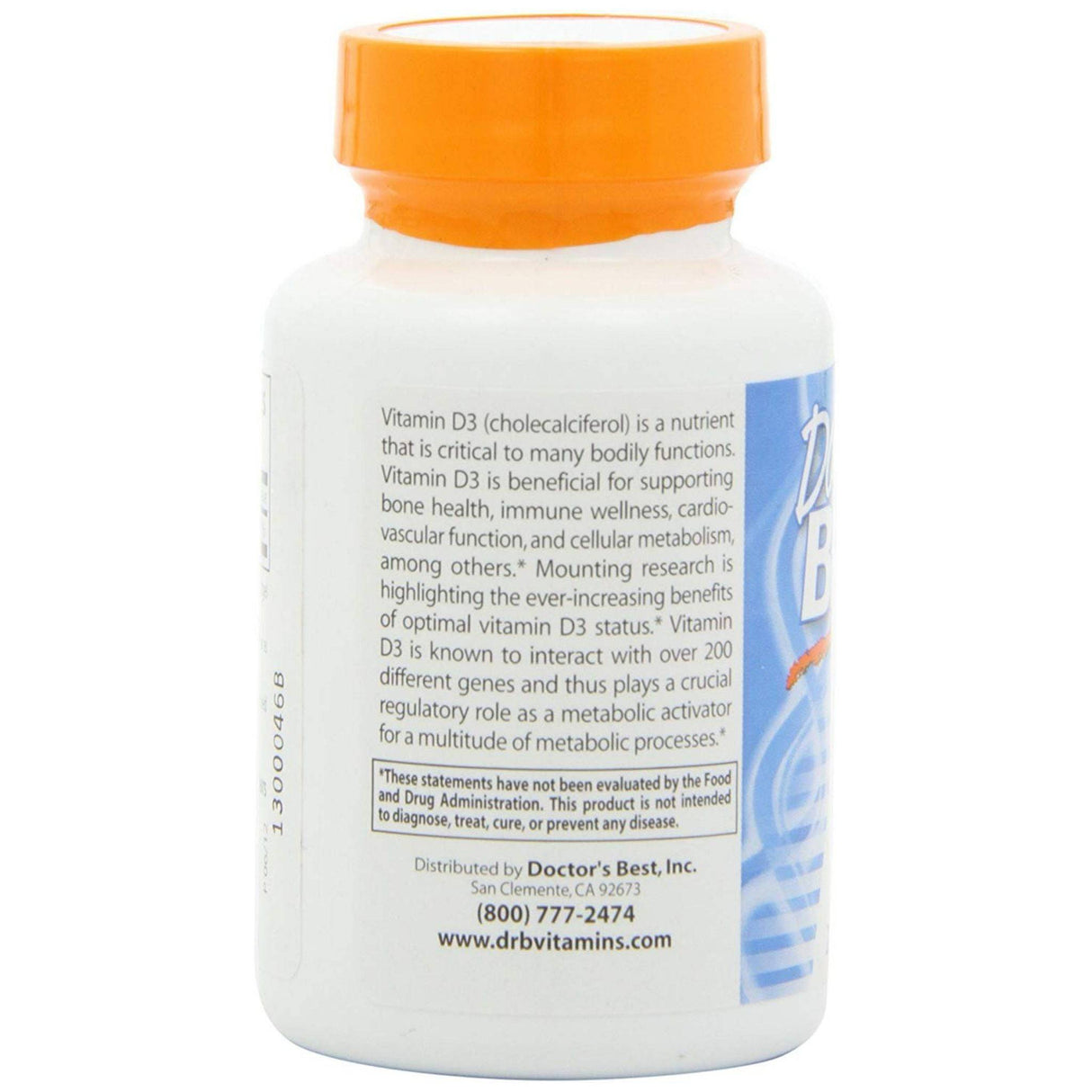 Doctor’s Best Vitamin D3 - 2000 IU - 180 Cápsulas Blandas - Haz Tu Pedido