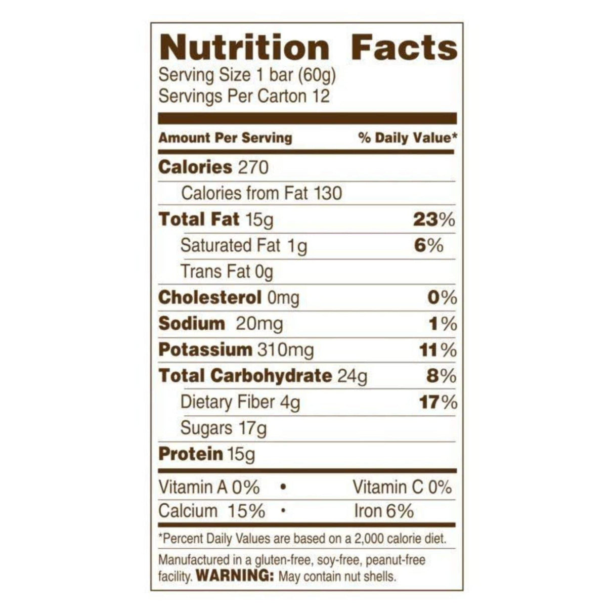 Rise Bar Protein Bars - 12 Barritas - Haz Tu Pedido