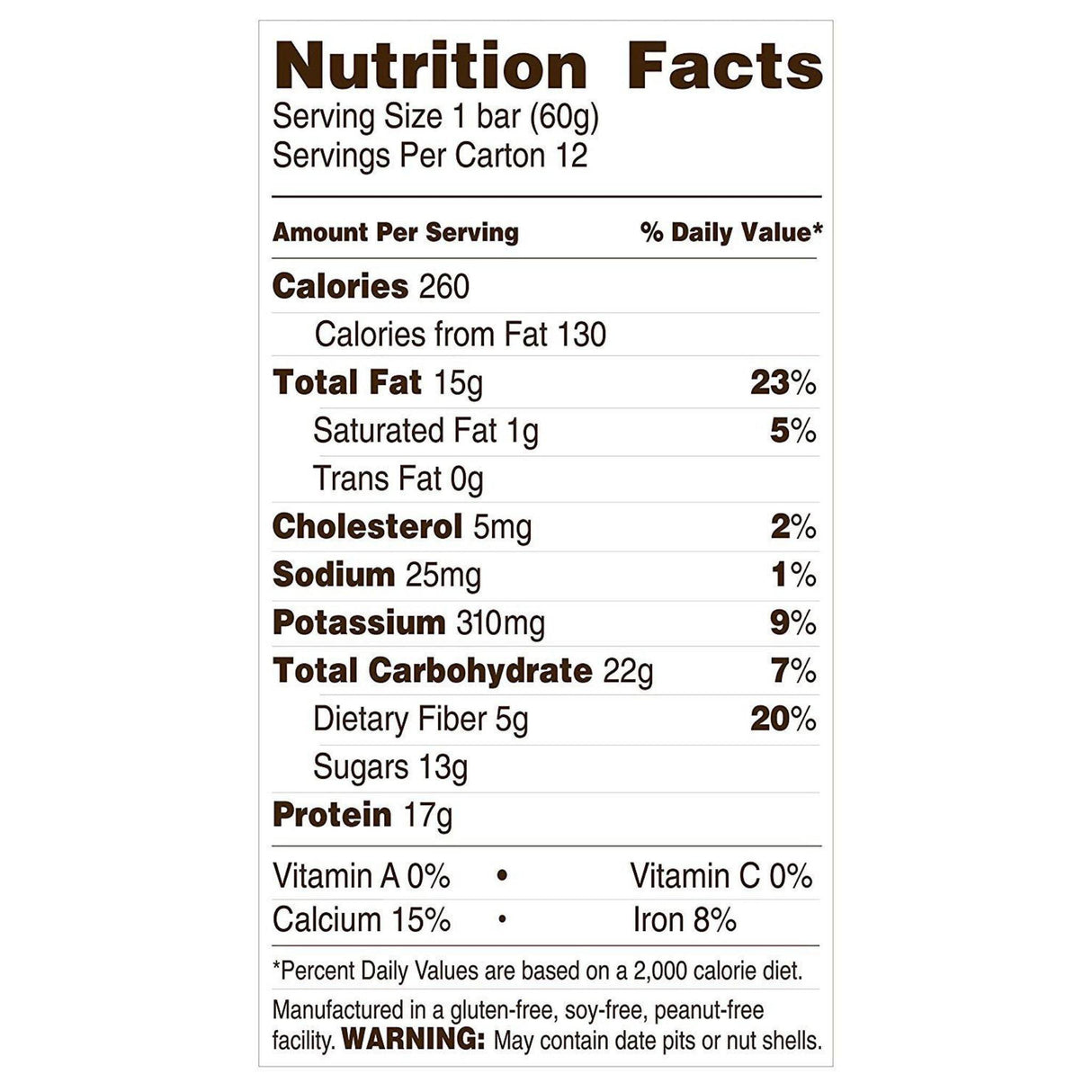 Rise Bar Protein Bars - 12 Barritas - Haz Tu Pedido