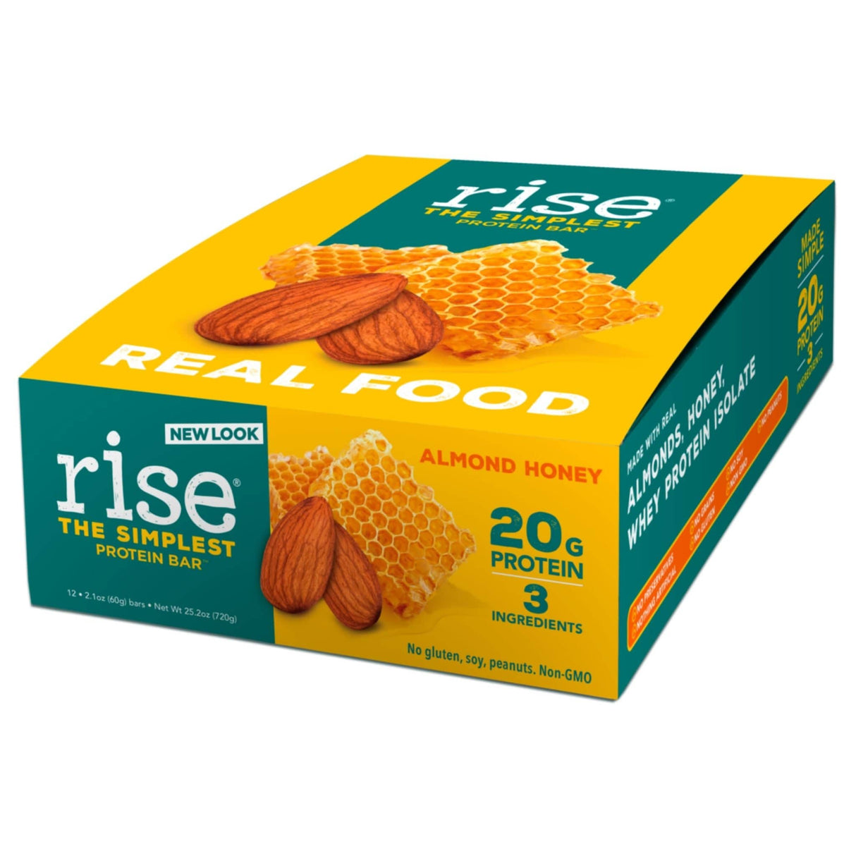 Rise Bar Protein Bars - 12 Barritas - Haz Tu Pedido