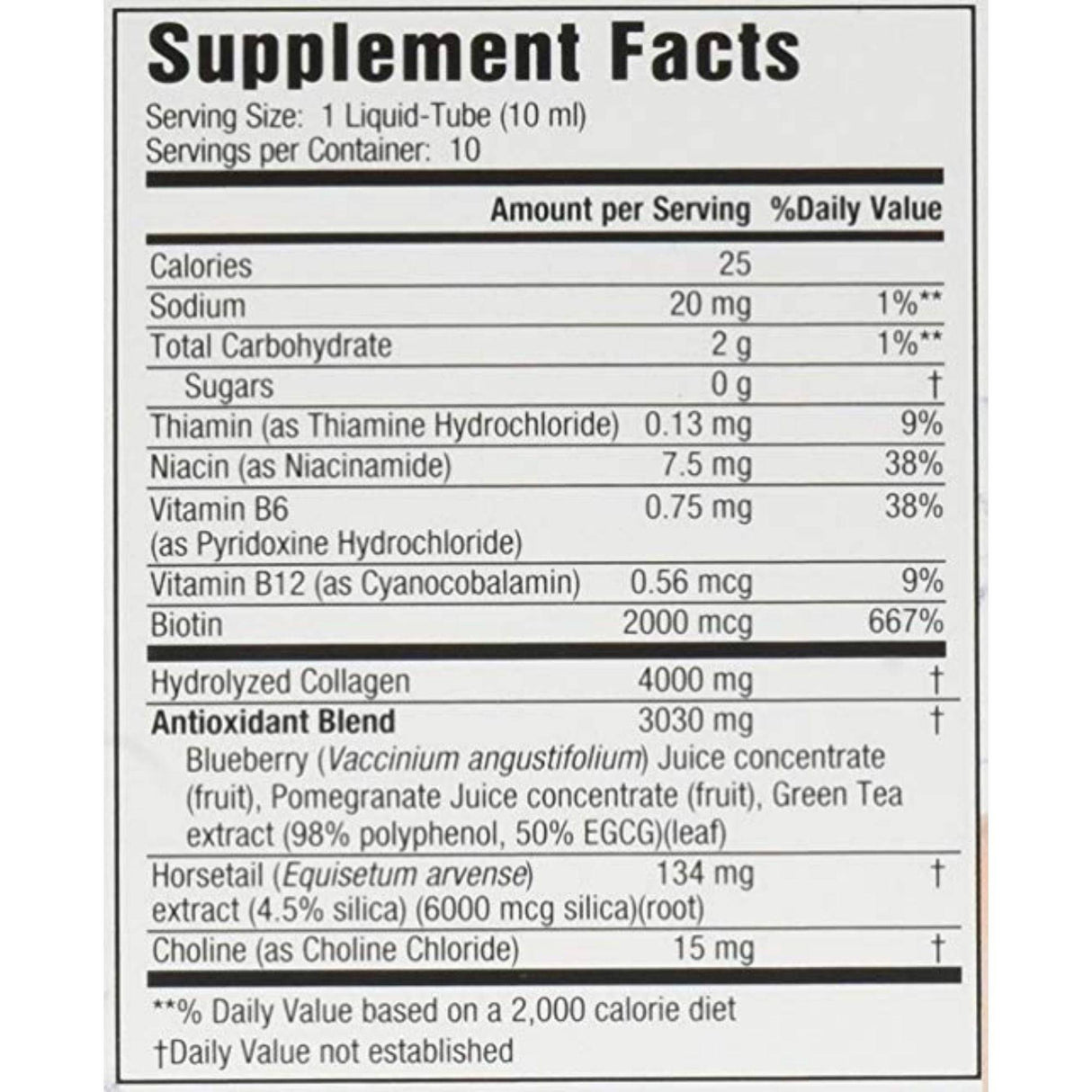 Applied Nutrition Liquid Colllagen - 10 Ampollas - Haz Tu Pedido