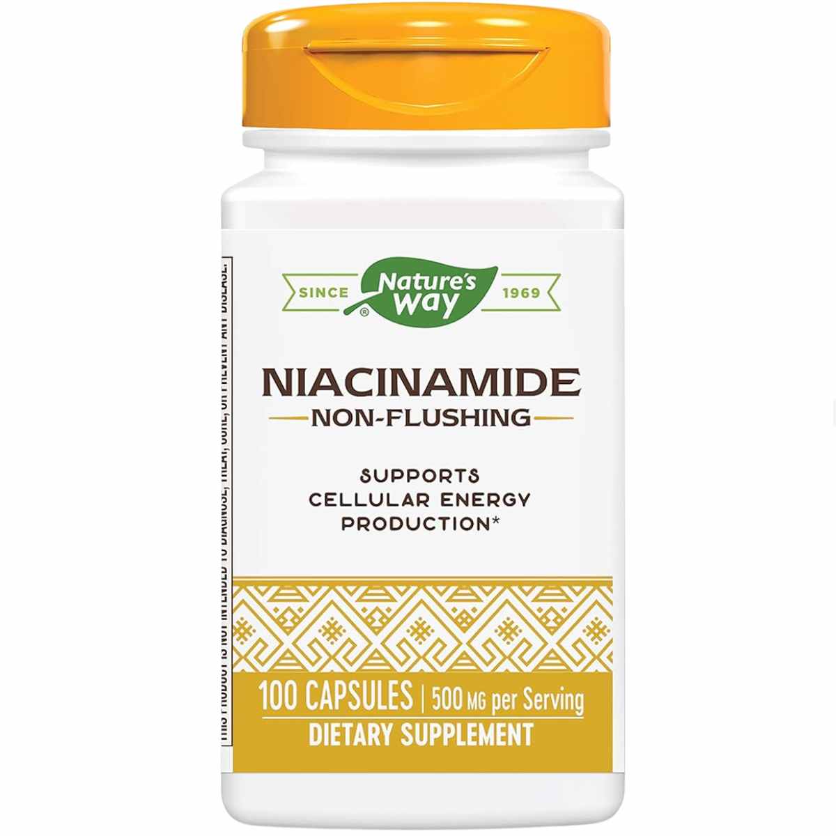 Niacinamida 500mg - 100 Cápsulas - Haz Tu Pedido