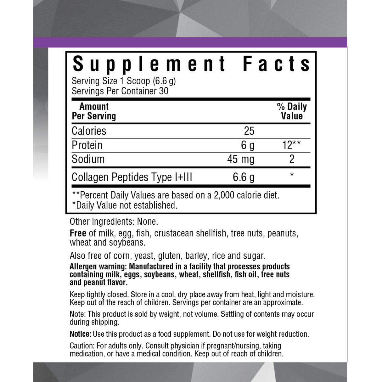 Bluebonnet Beautiful Ally Collagen Types I + III - 198 g - Haz Tu Pedido