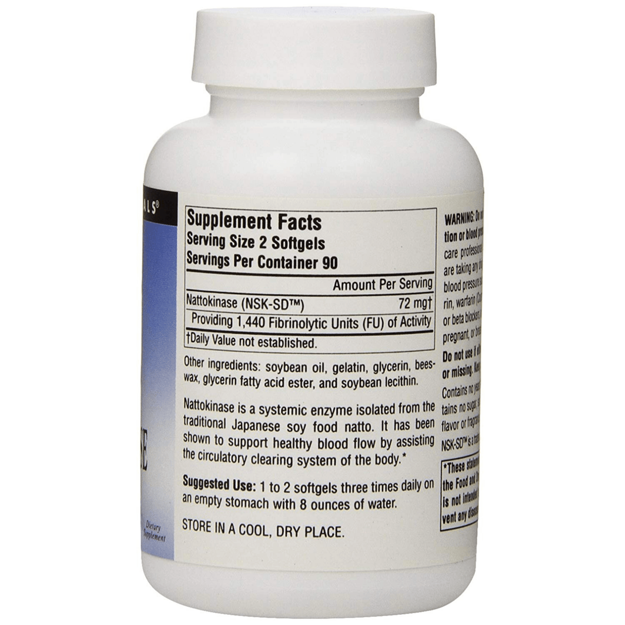 Source Naturals Nattokinase 36mg - Cápsulas Blandas - Haz Tu Pedido