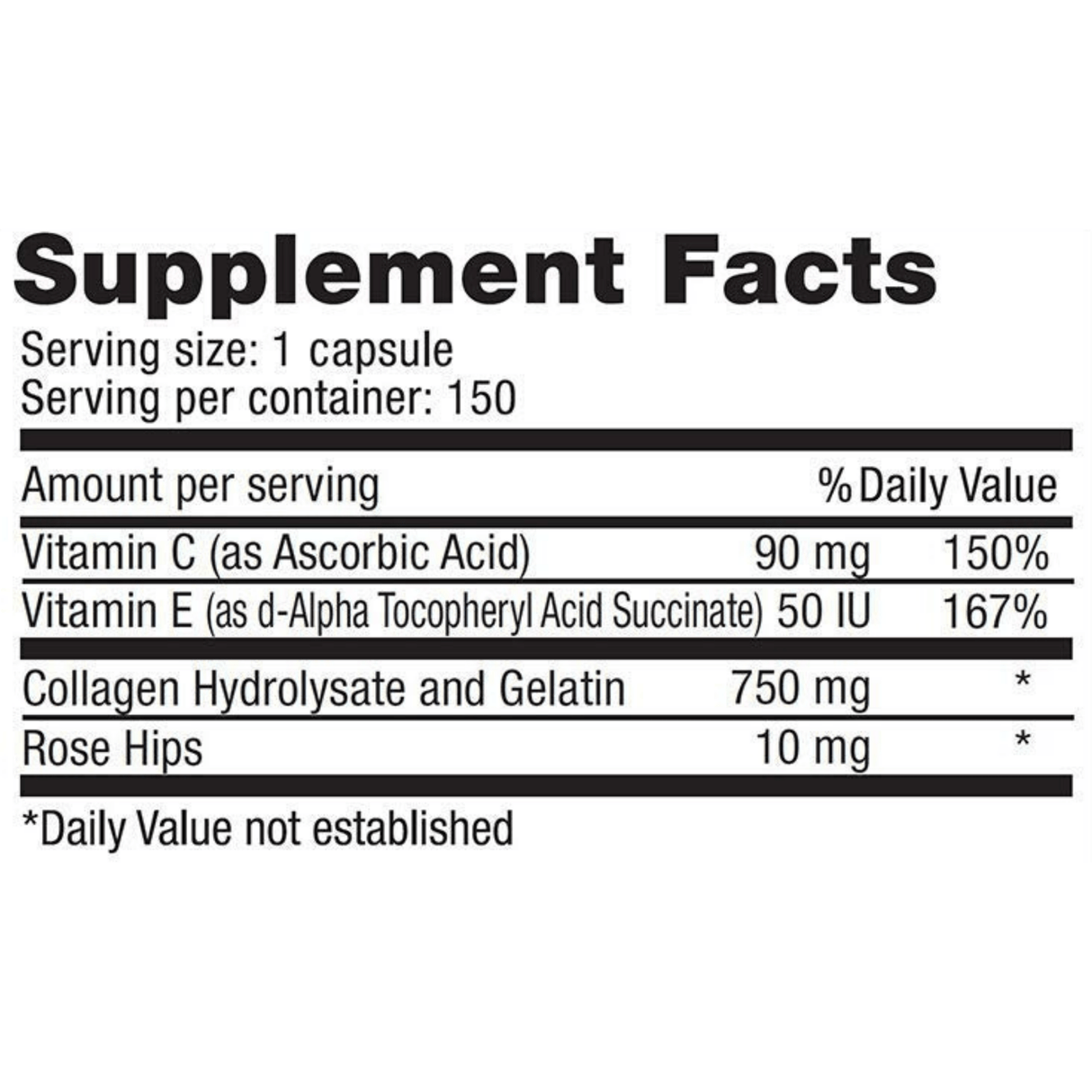 Sanar Naturals Collagen Wrinkle Formula - 150 Cápsulas - Haz Tu Pedido