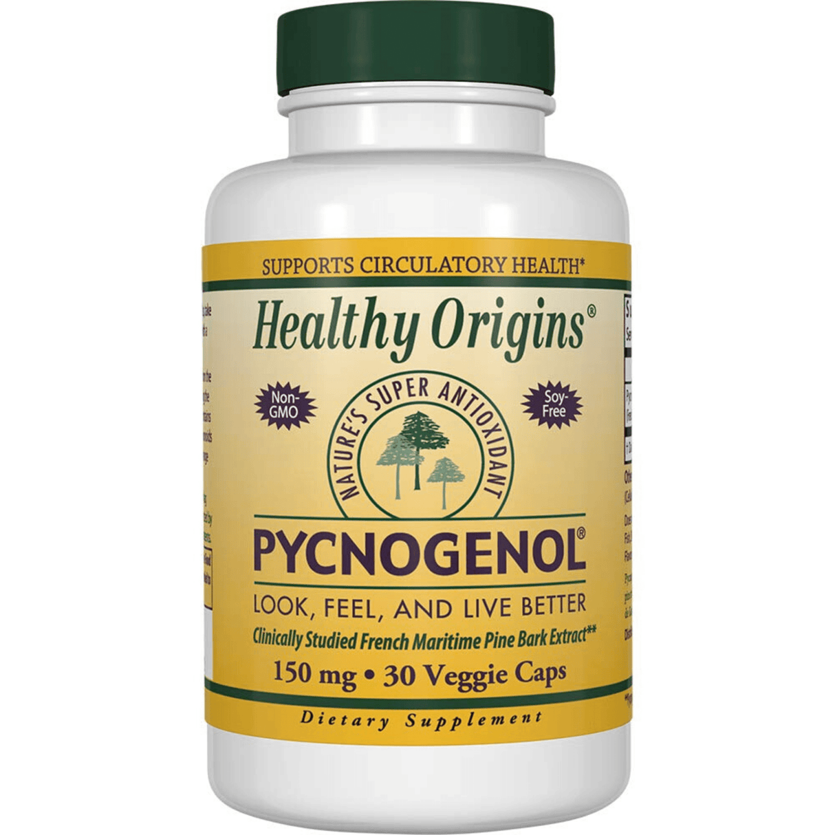 Healthy Origins Pycnogenol 150 mg - Haz Tu Pedido