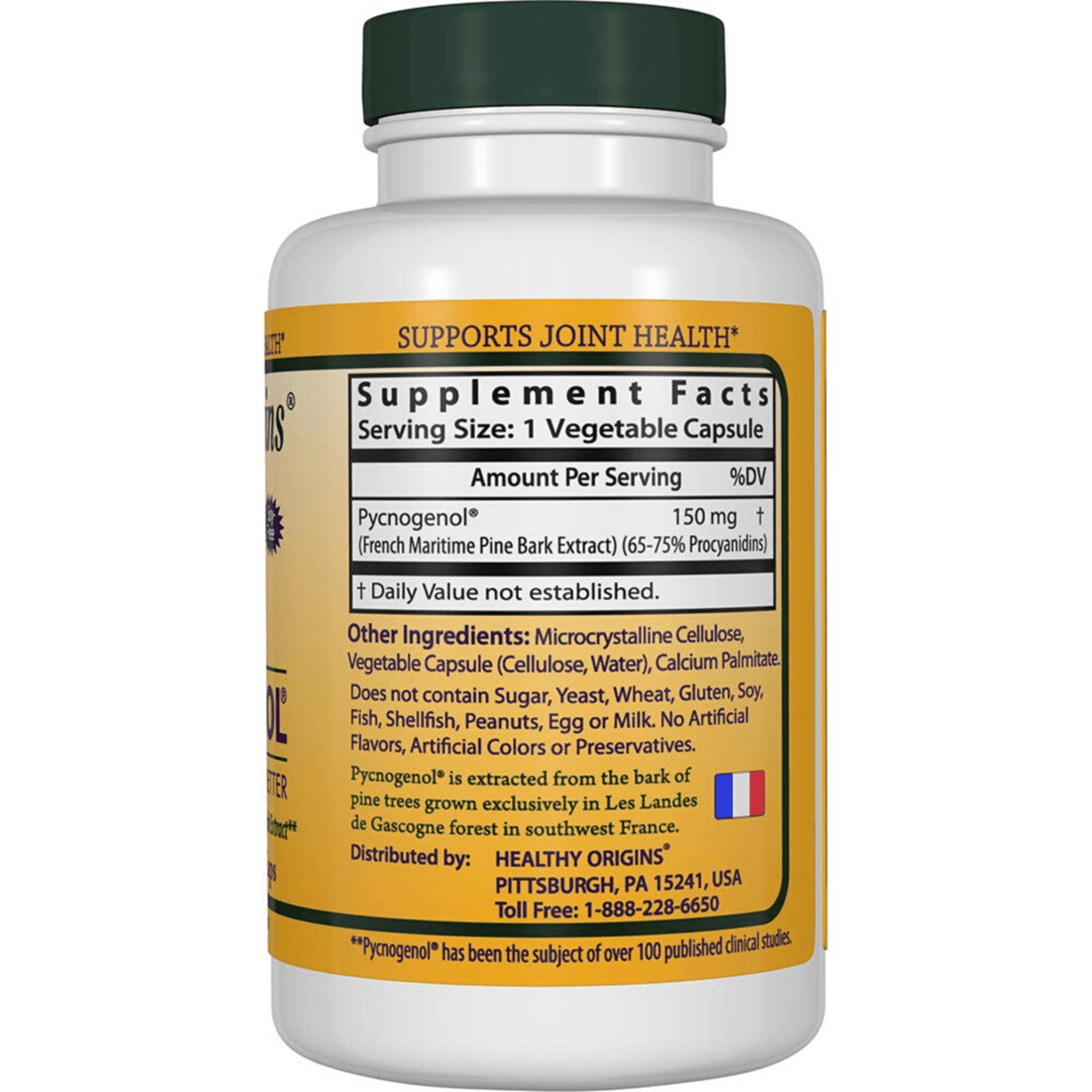 Healthy Origins Pycnogenol 150 mg - Haz Tu Pedido
