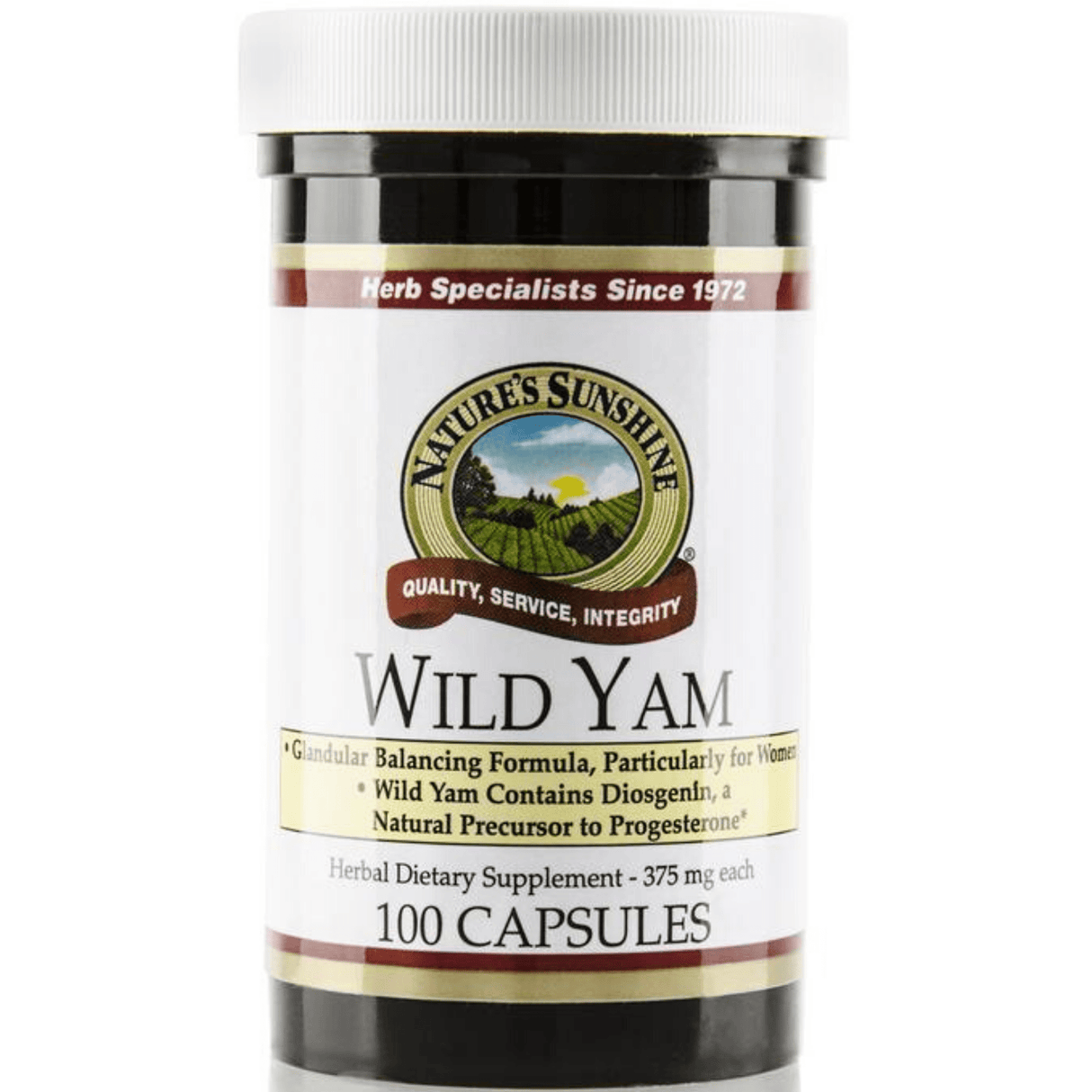 Nature's Sunshine Wild Yam - 100 Cápsulas - Haz Tu Pedido