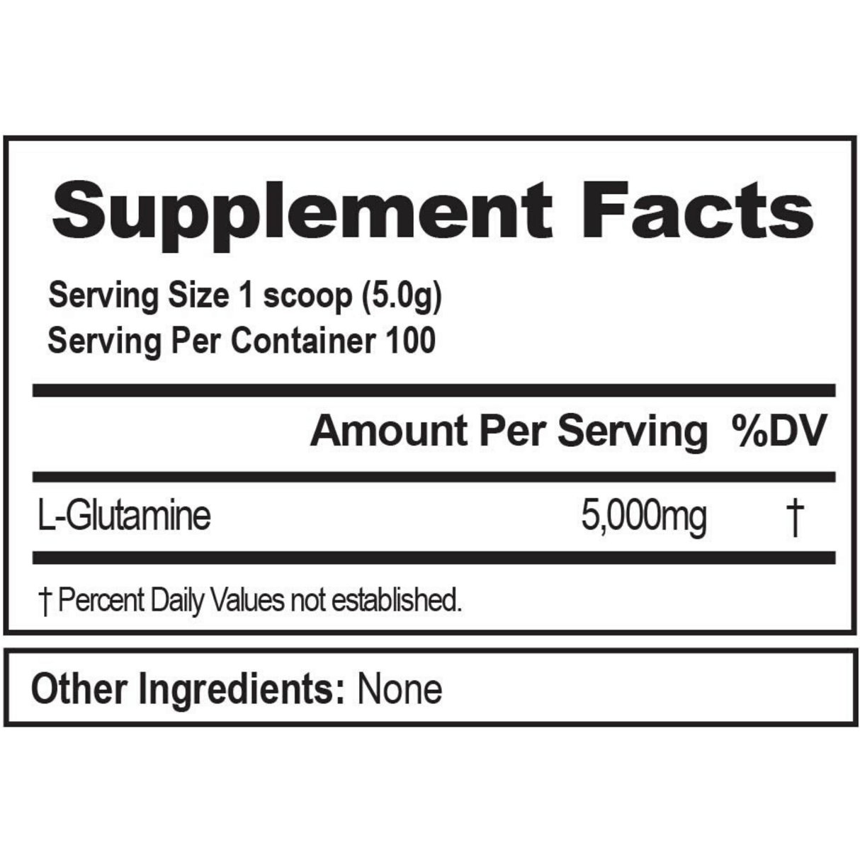 Evlution Nutrition Glutamine 5000 - Polvo - Haz Tu Pedido