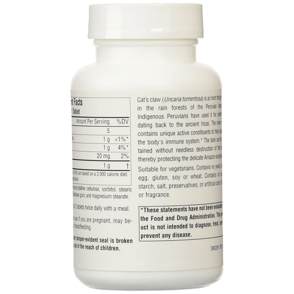 Source Naturals Cat's Claw - Tablets - Haz Tu Pedido