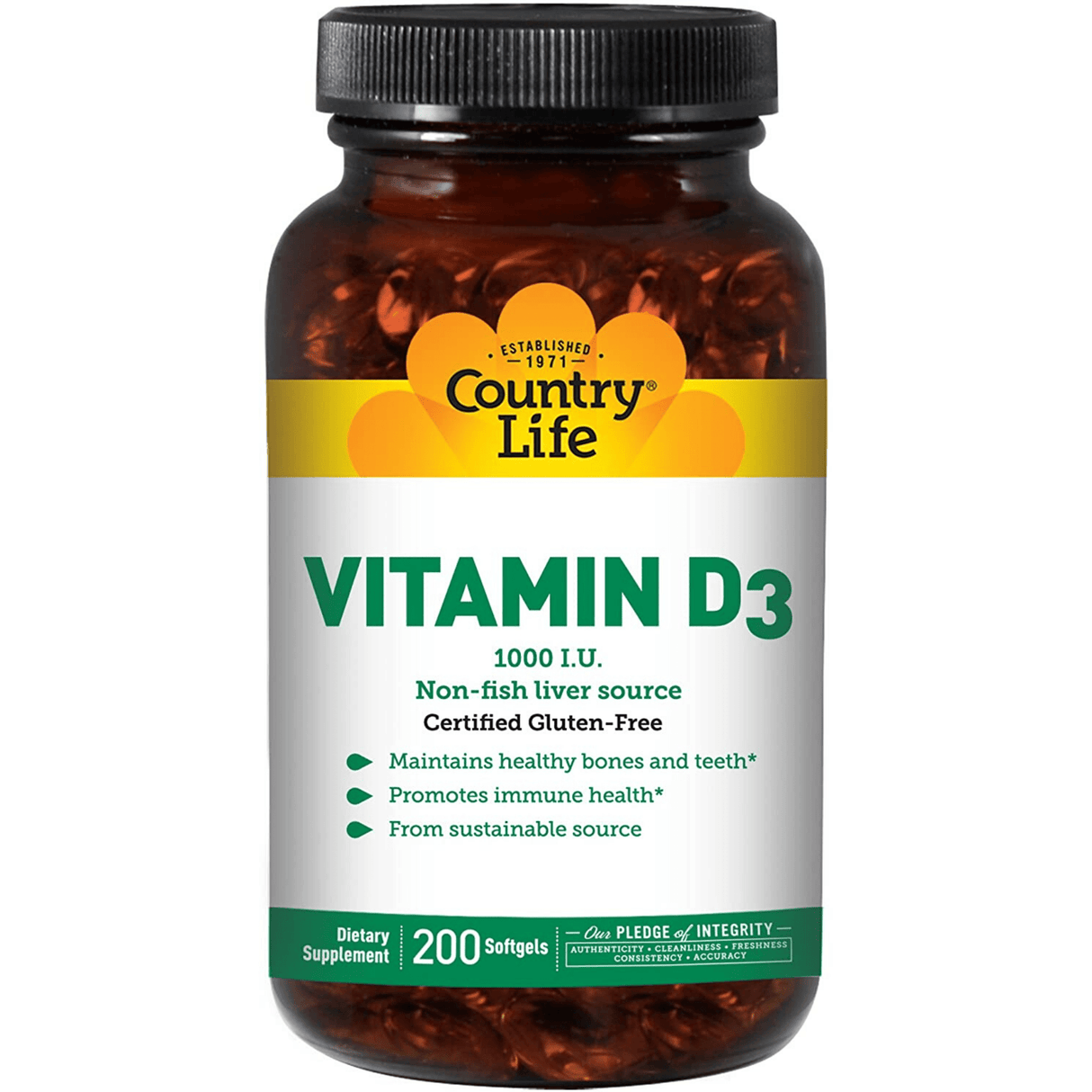 Country Life Vitamin D3 1000 IU - Haz Tu Pedido