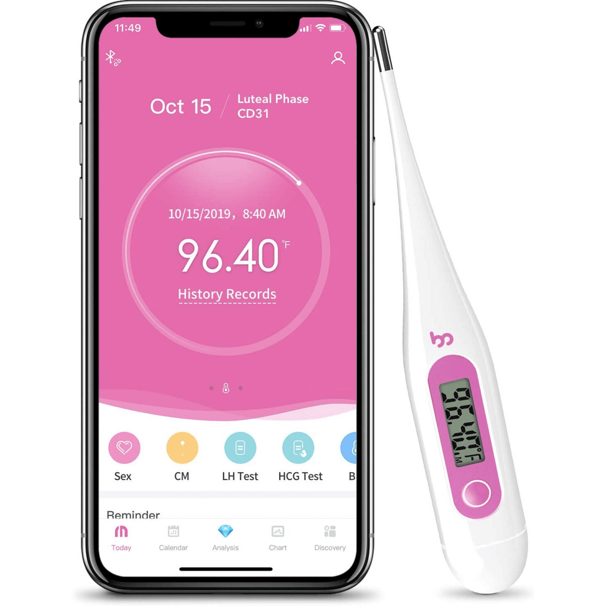 Termometro Basal Digital Monitor de Ovulacion - Haz Tu Pedido