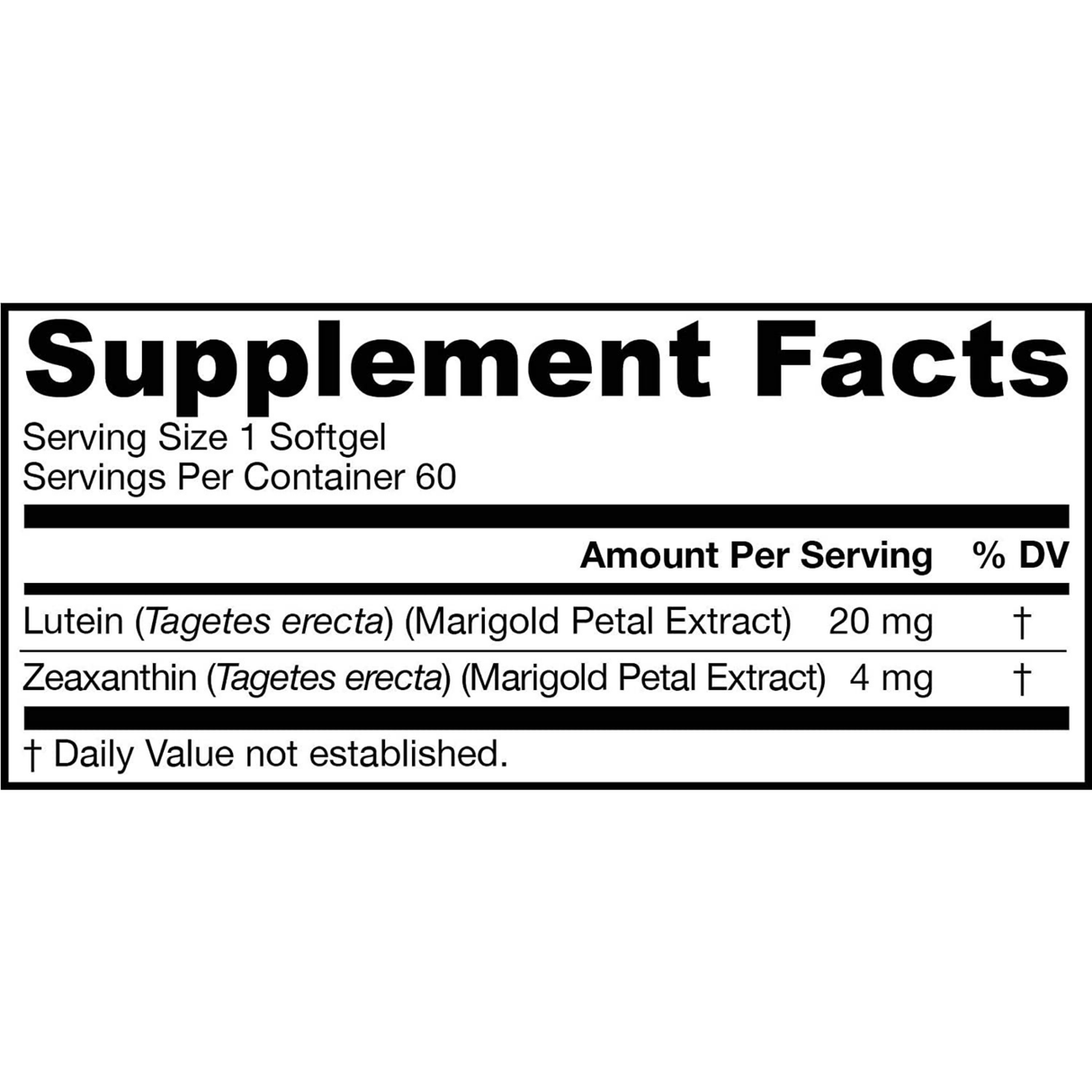Jarrow Formulas Lutein - Softgels - Haz Tu Pedido