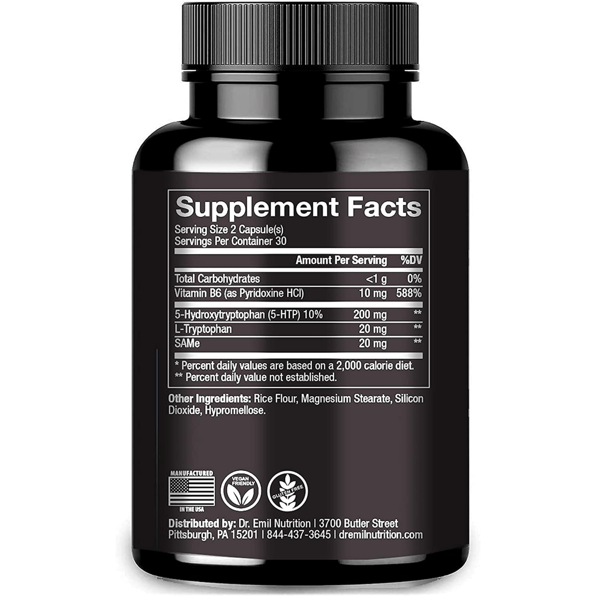 Dr. Emil Nutrition 5-HTP Plus - 60 Cápsulas - Haz Tu Pedido