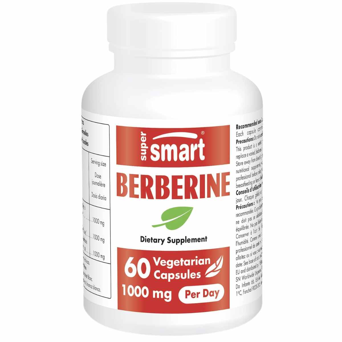 Super Smart Berberina 1000 Mg - 60 Cápsulas Vegetarianas - Haz Tu Pedido