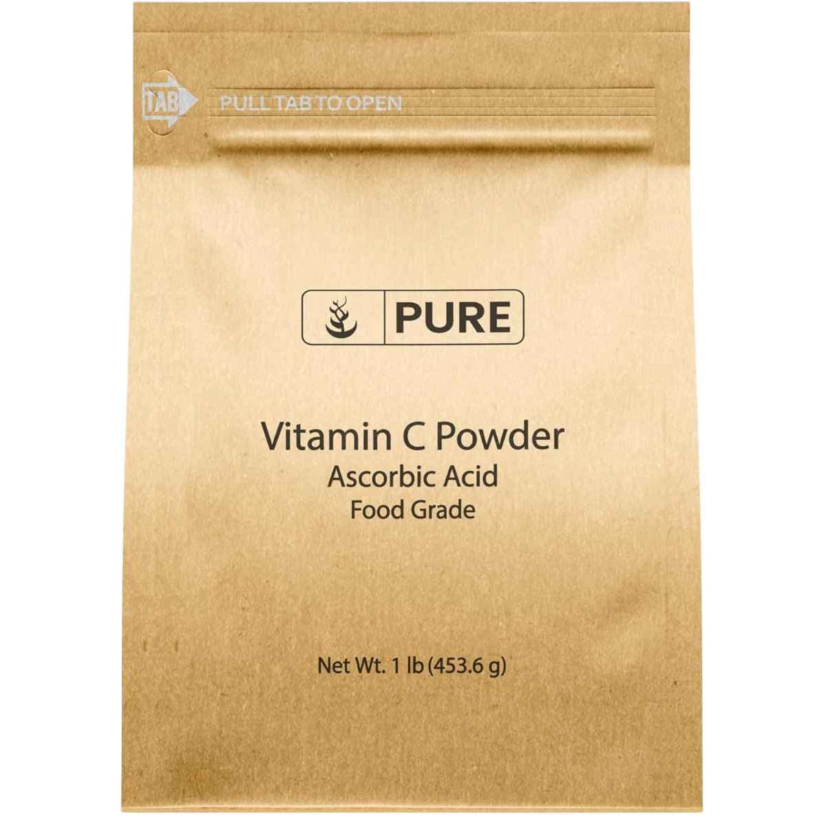 Pure Original Ingredients - Ácido Ascórbico (1000 mg - 1 lb Polvo)