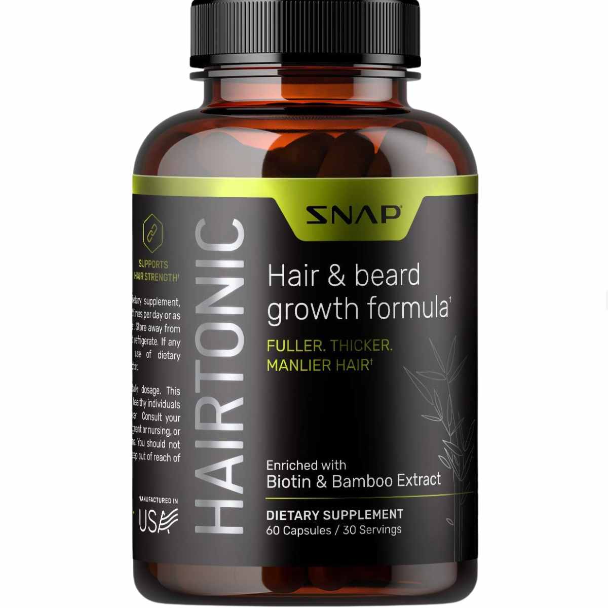 Formula para Caída del Cabello Hombres - 60 Capsulas - Haz Tu Pedido