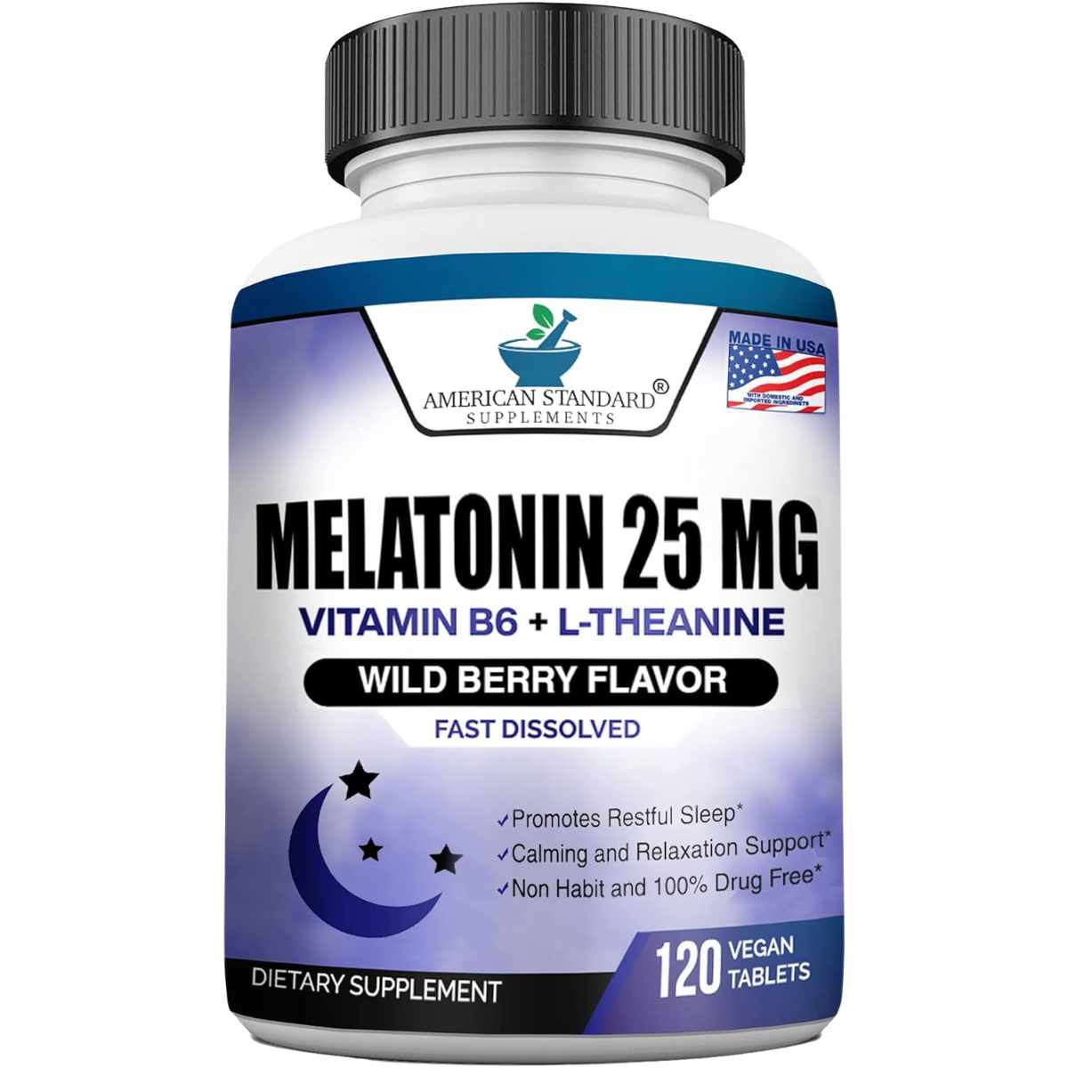 Melatonina con L-Teanina - 120 Tabletas - Haz Tu Pedido