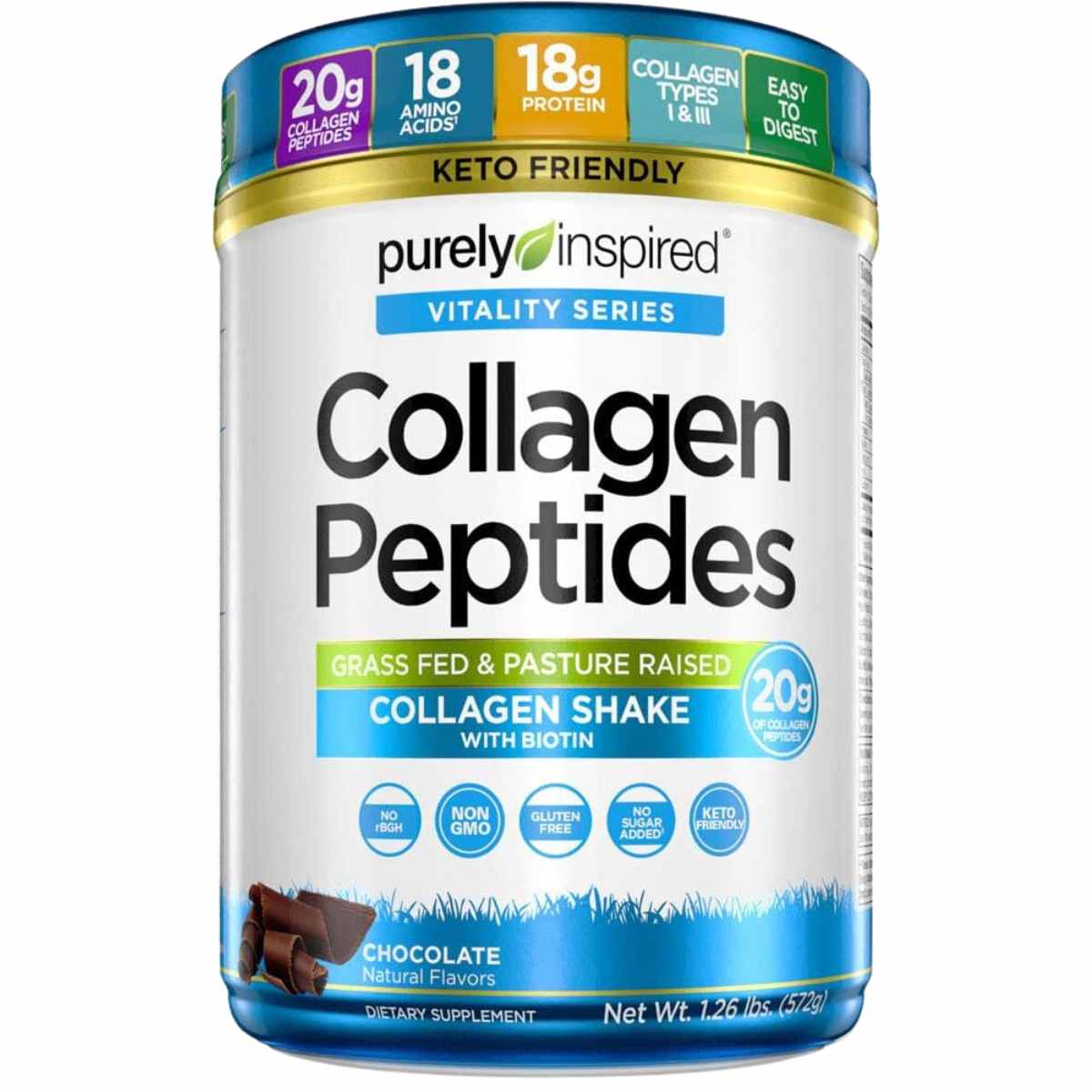 Péptidos de Colágeno - 20g - Haz Tu Pedido