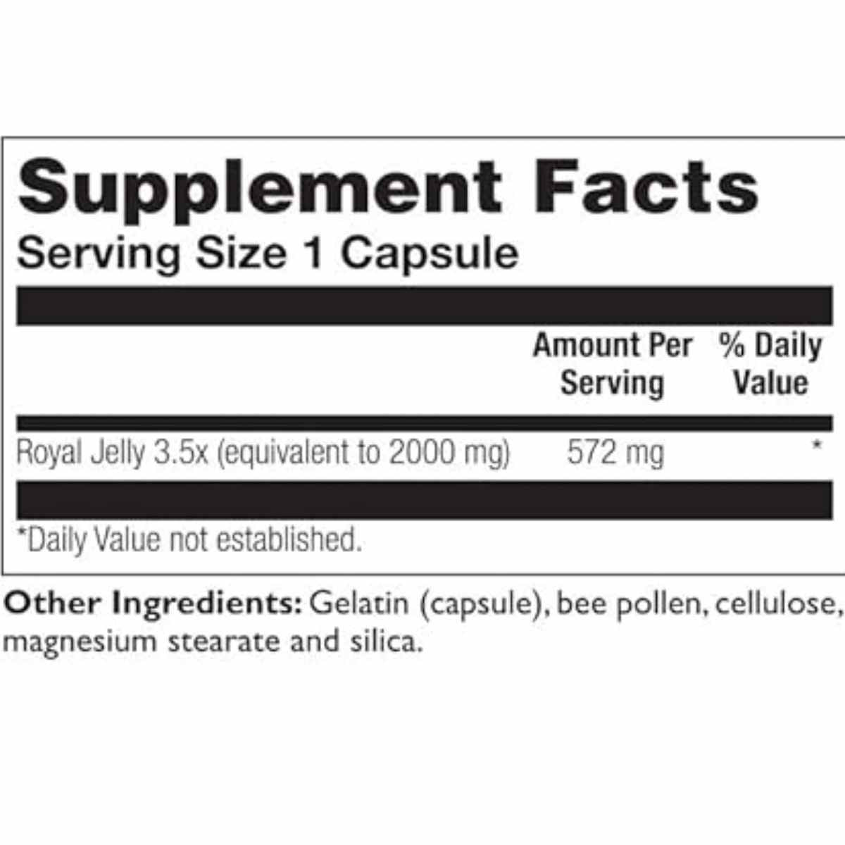 Jalea Real - 2000mg - 60 Cápsulas - Haz Tu Pedido