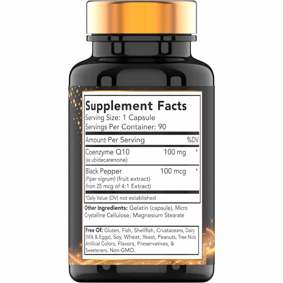 CoQ-10 - 100 mg - 90 Cápsulas - Haz Tu Pedido