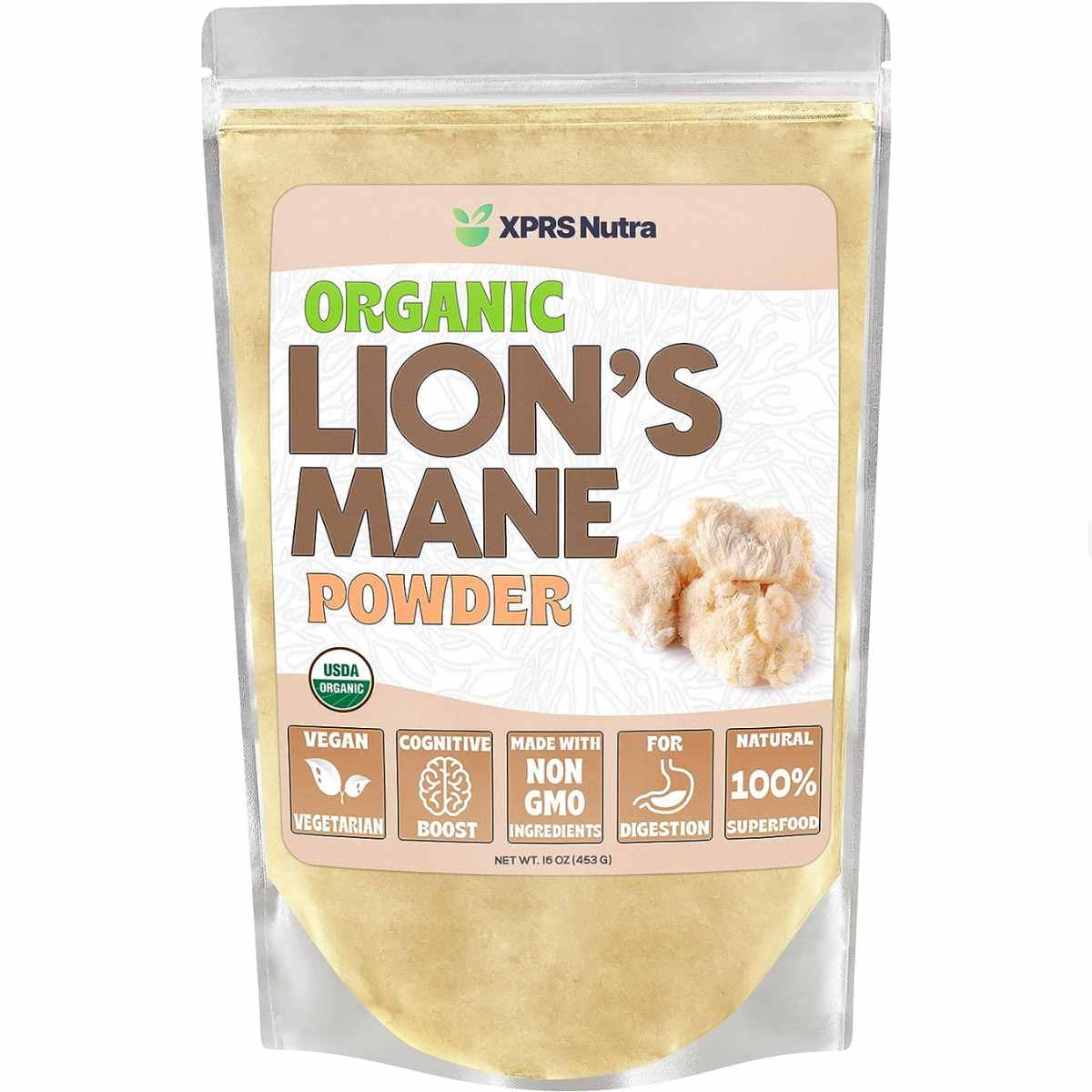Hongo Melena de león en Polvo - Haz Tu Pedido