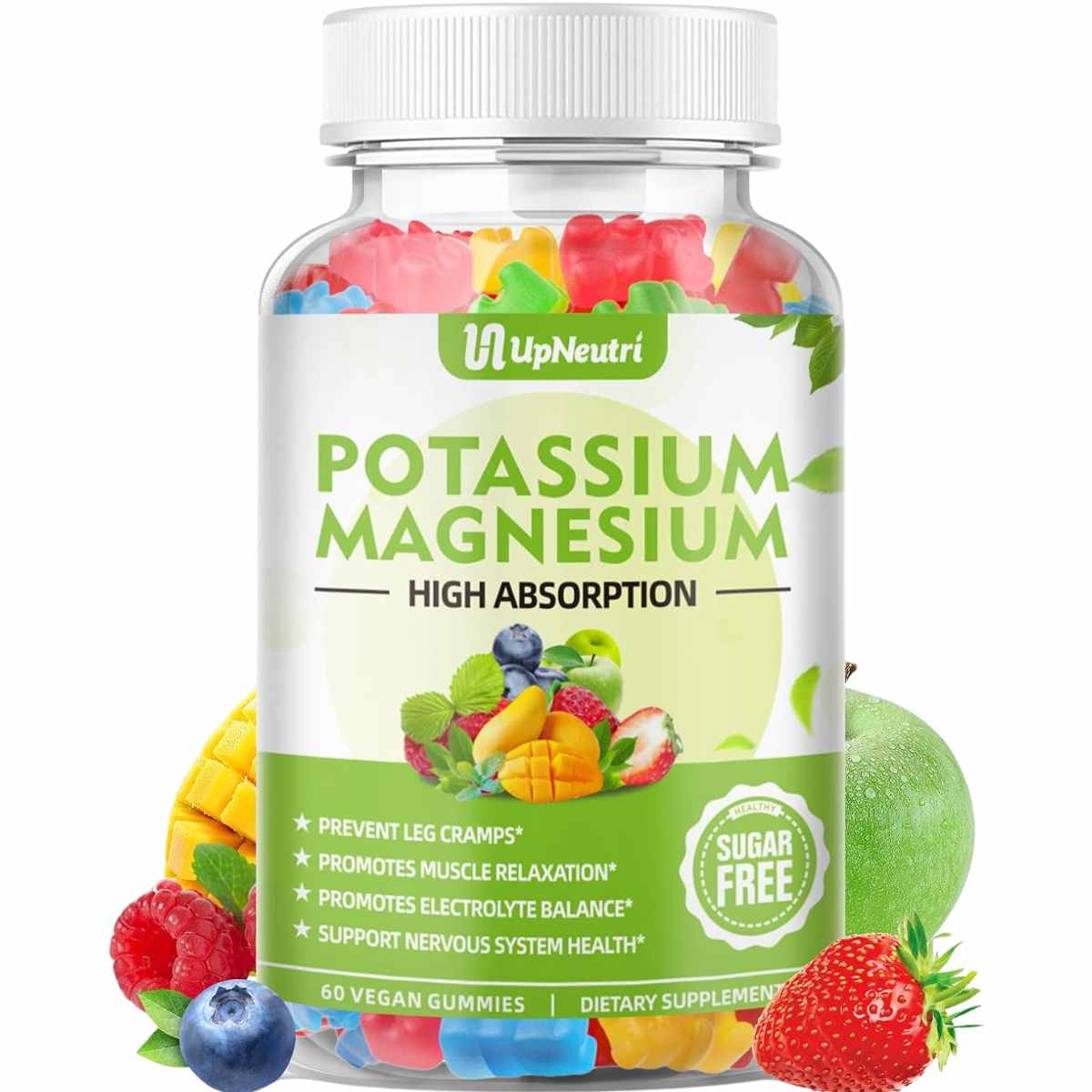 Potasio con Magnesio - 60 Gomitas - Haz Tu Pedido
