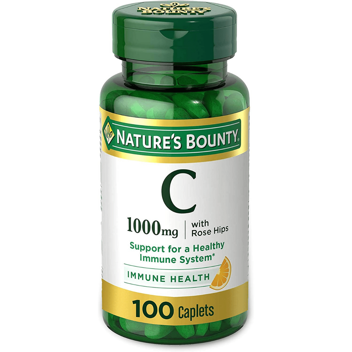 Nature’s Bounty Vitamin C + Rose Hips - 100 Comprimidos - Haz Tu Pedido