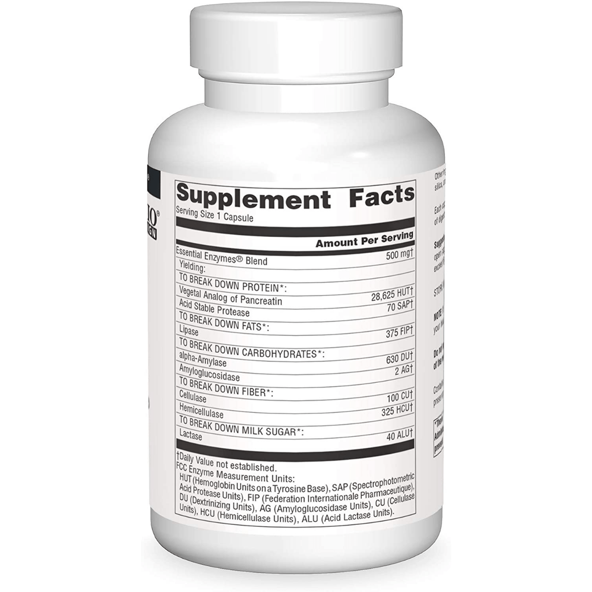 Source Naturals Essential Enzymes - 360 Cápsulas - Haz Tu Pedido