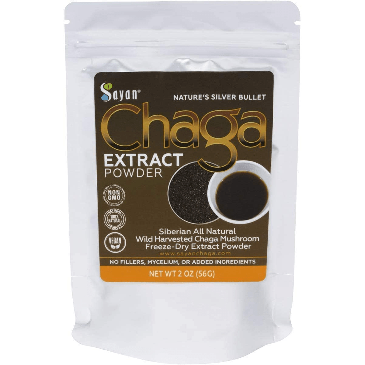 Sayan Chaga Mushroom Extract - 56 g - Haz Tu Pedido