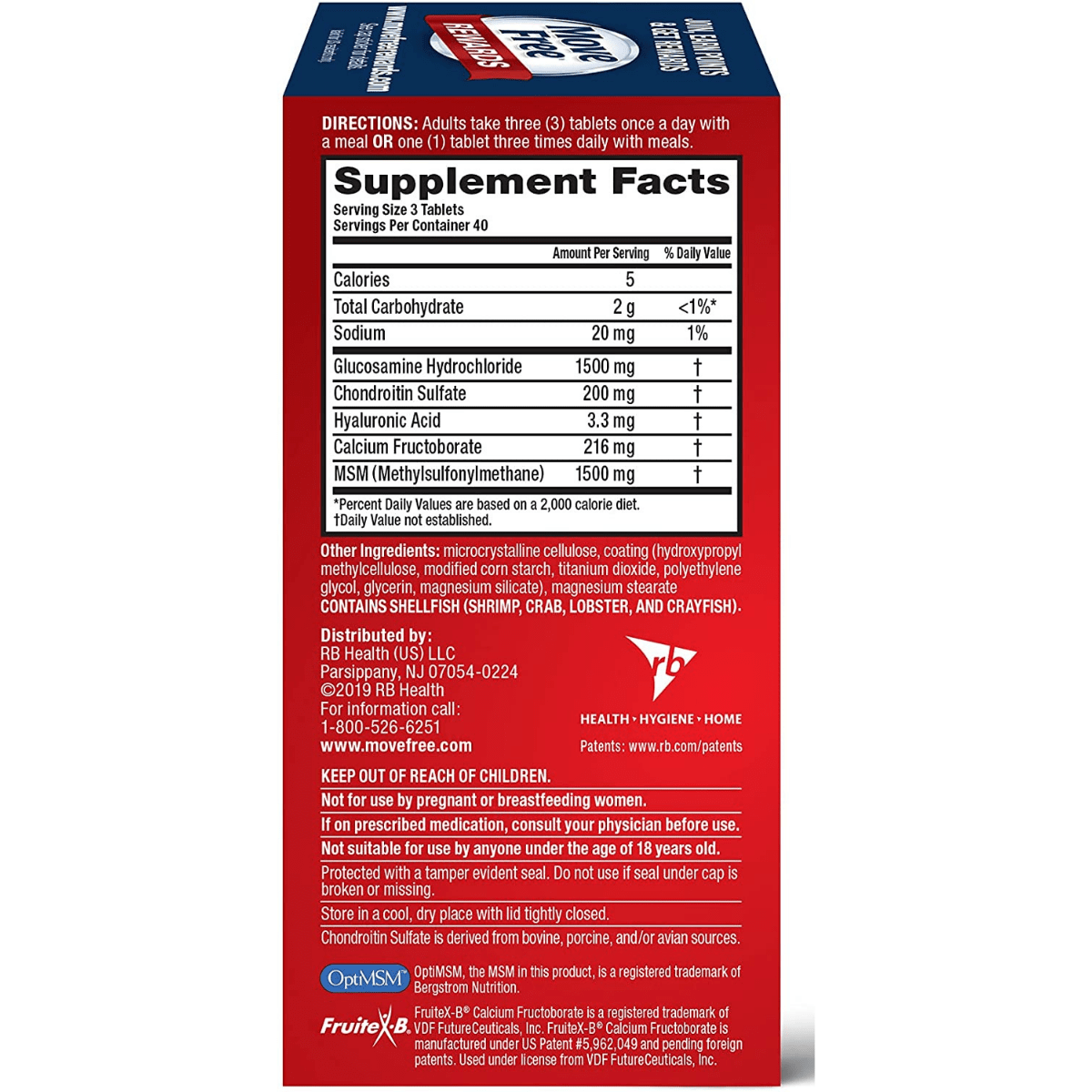 Schiff Advanced Plus MSM With Glucosamine - 120 Comprimido - Haz Tu Pedido