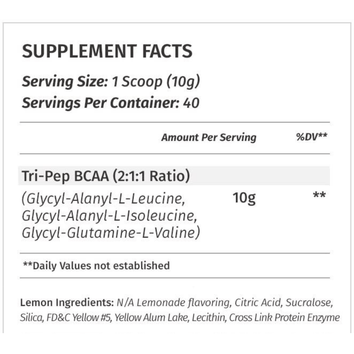 Metabolic Nutrition TRIPEP Amino Acid - 400 g - Haz Tu Pedido