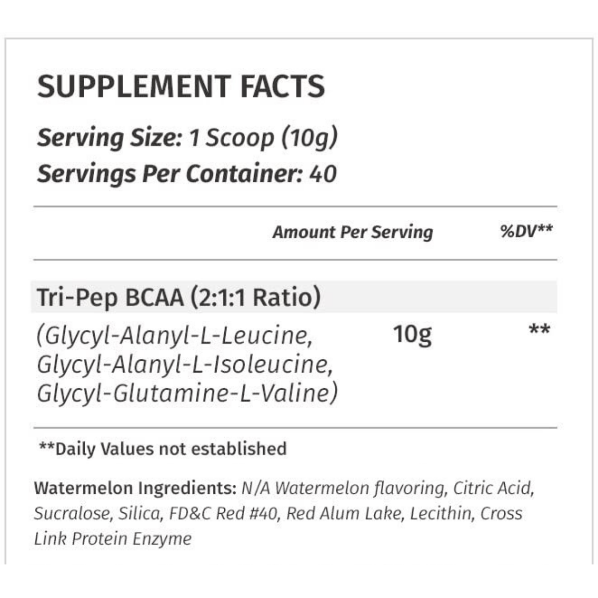 Metabolic Nutrition TRIPEP Aminoácidos - 400 g - Haz Tu Pedido