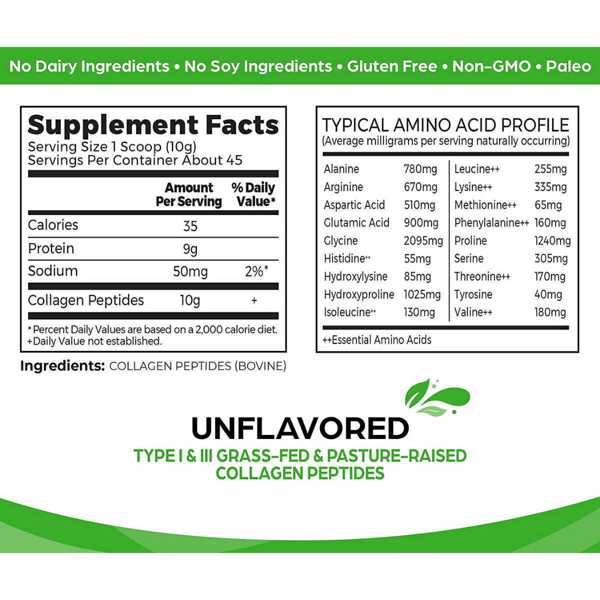 Orgain Hydrolyzed Collagen Peptides - 454 g - Haz Tu Pedido