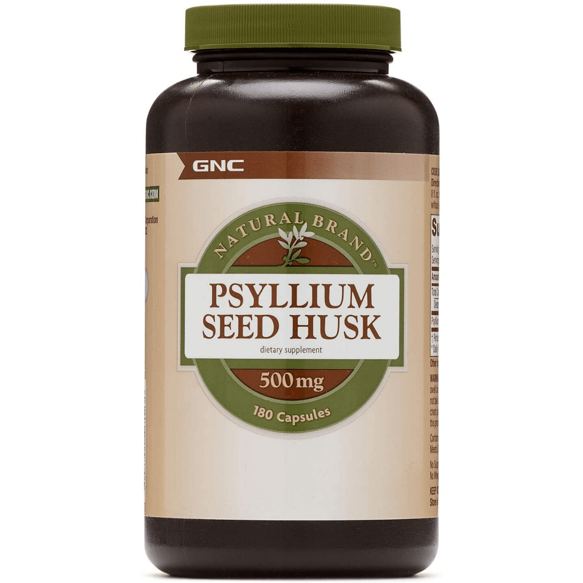 GNC Psyllium Seed Husk - 180 Cápsulas - Haz Tu Pedido