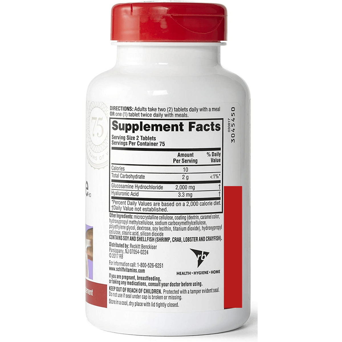 Schiff Glucosamine With Hyaluronic Acid - 150 Comprimido Revestido - Haz Tu Pedido