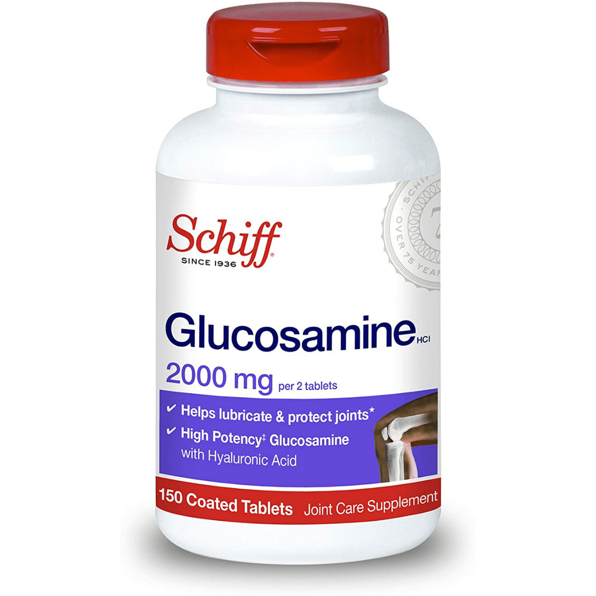 Schiff Glucosamine With Hyaluronic Acid - 150 Comprimido Revestido - Haz Tu Pedido