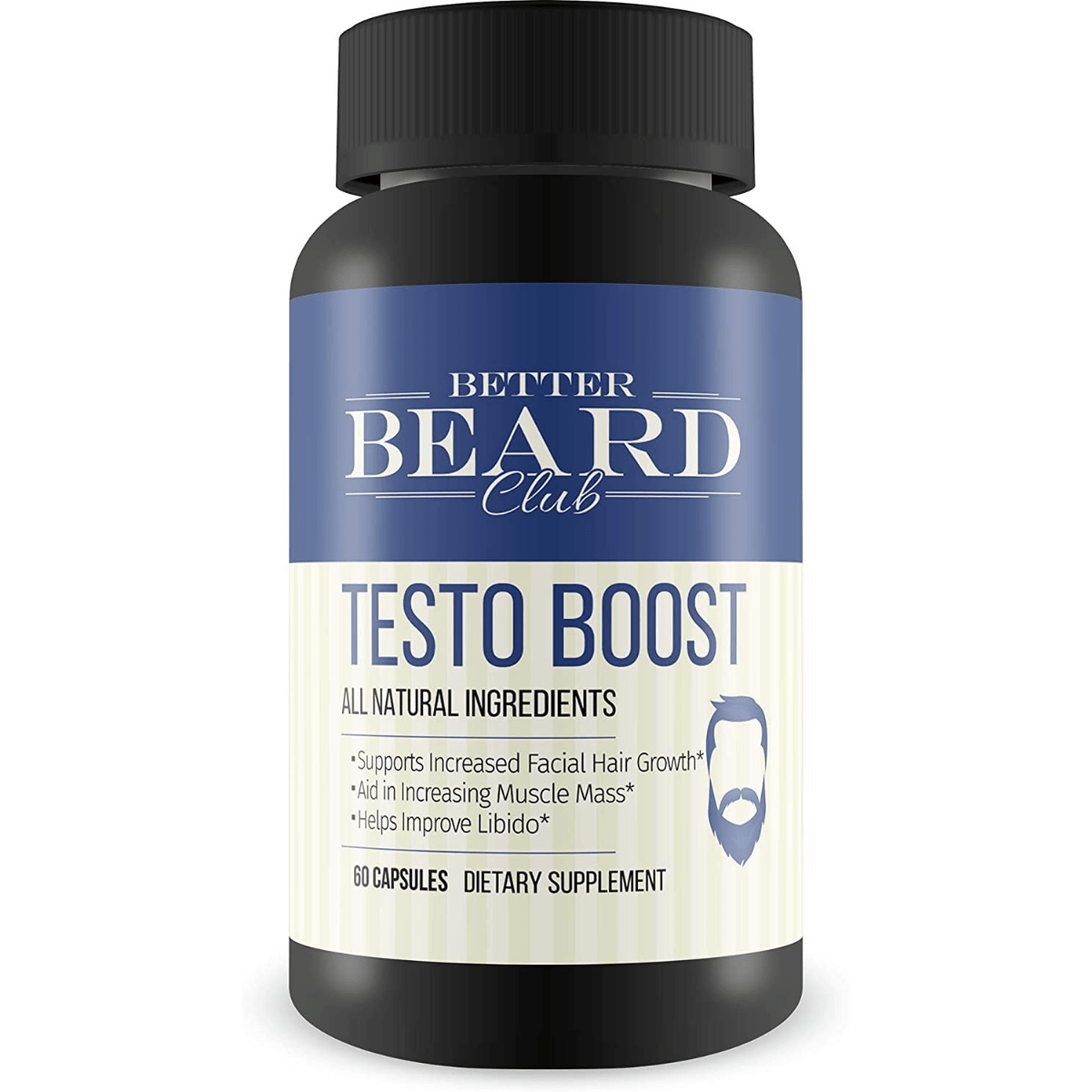 Better Beard Club Testosterone - 60 Cápsulas - Haz Tu Pedido