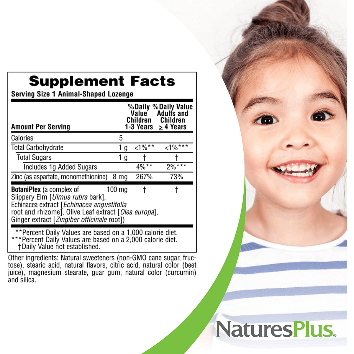 Natures Plus Zinc - Mandarina - 90 Tabletas - Haz Tu Pedido