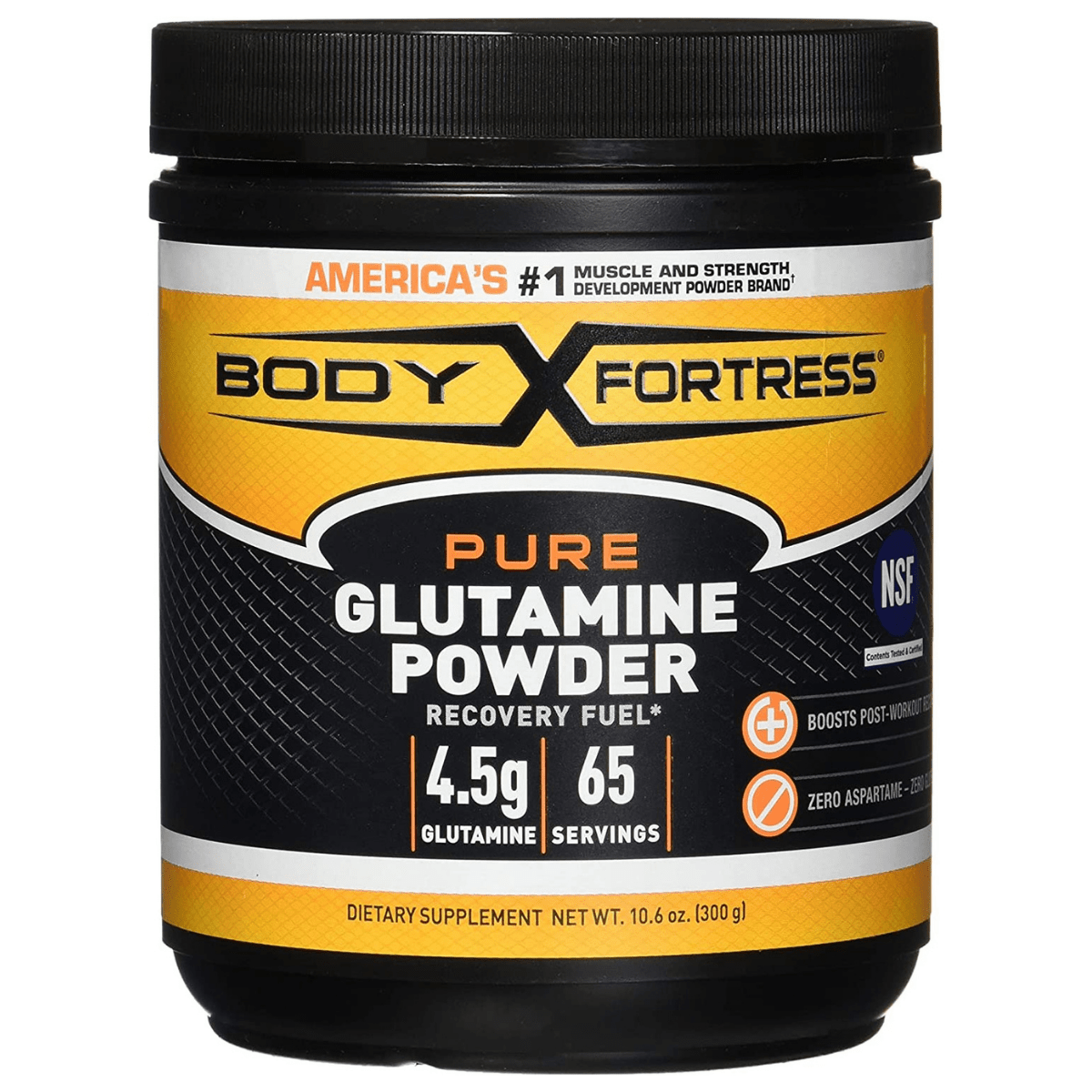 Body Fortress 100% Pure Glutamine - 300 g - Haz Tu Pedido