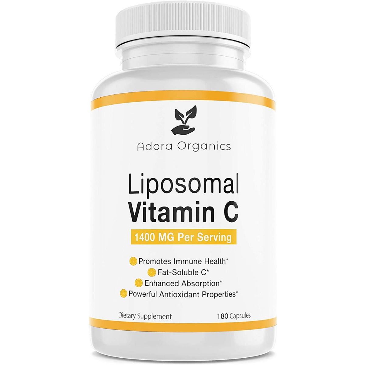 Adora Organics Liposomal Vitamin C - 180 Cápsulas - Haz Tu Pedido