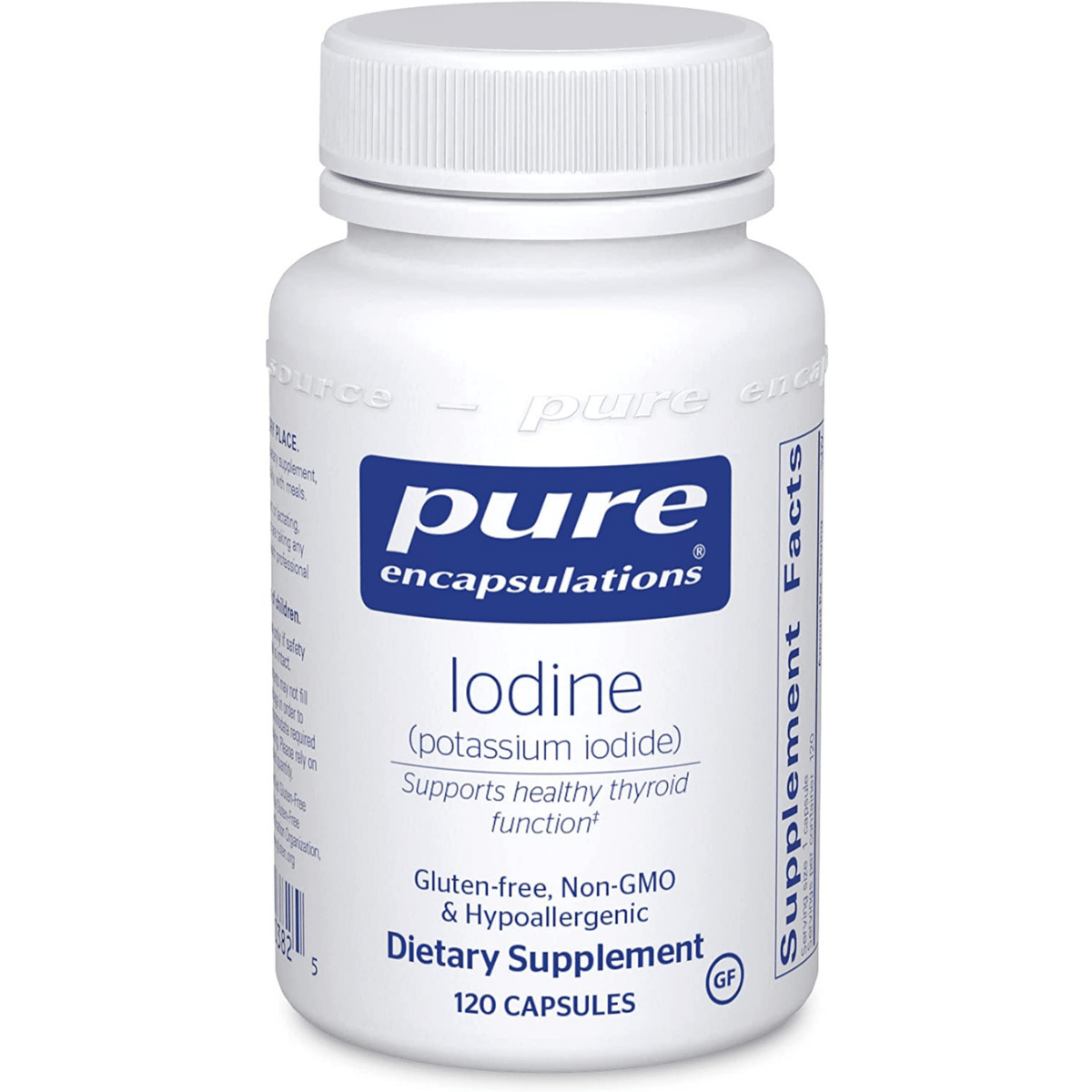 Pure Encapsulations Iodine - 120 Cápsulas - Haz Tu Pedido