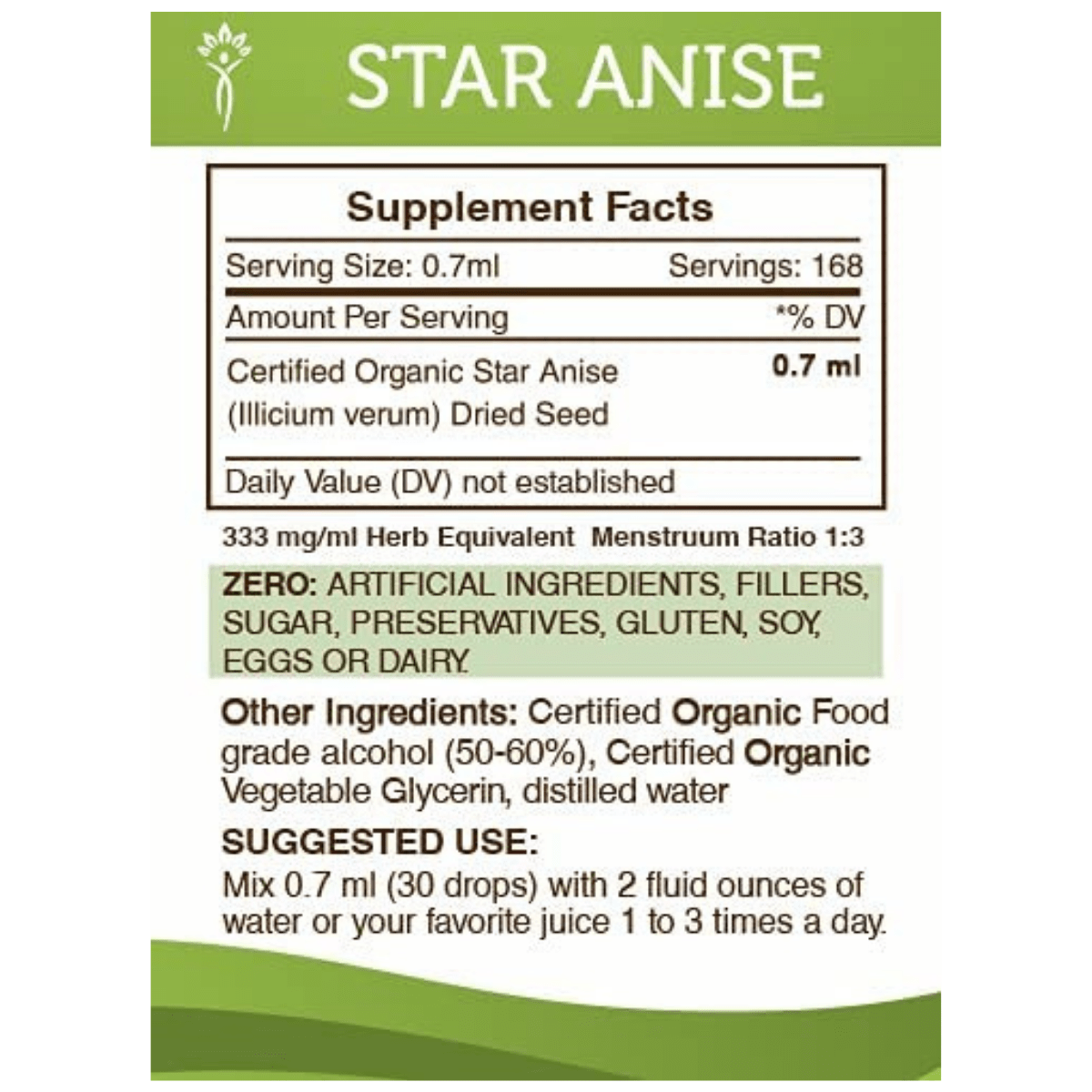 SecretsOfTtheTribe Star Anise Liquid Extract - 120 ml - Haz Tu Pedido